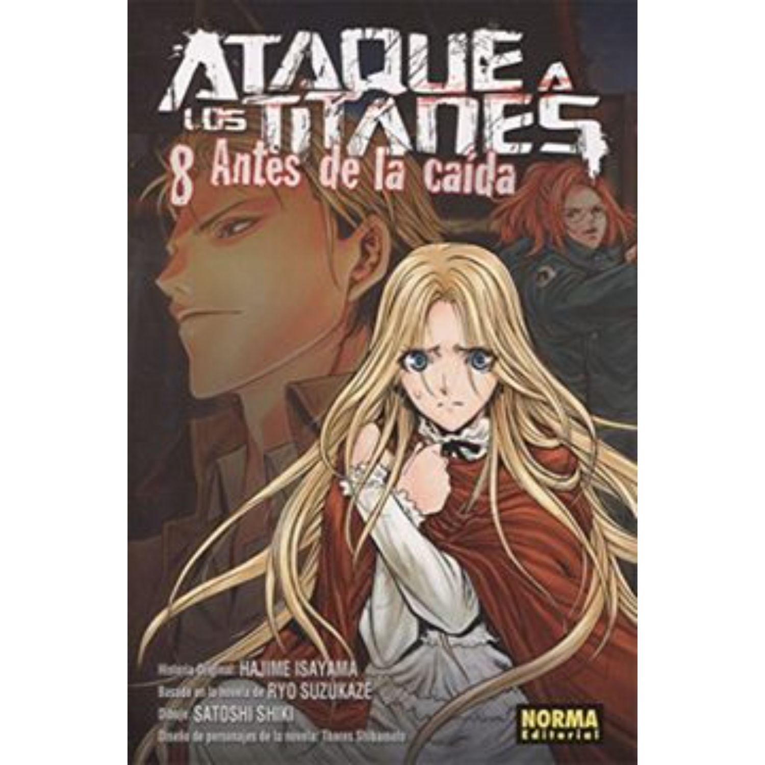MANGA ATAQUE A LOS TITANES 8 ANTES DE LA CAIDA ISAYAMA, HAJIME - 1