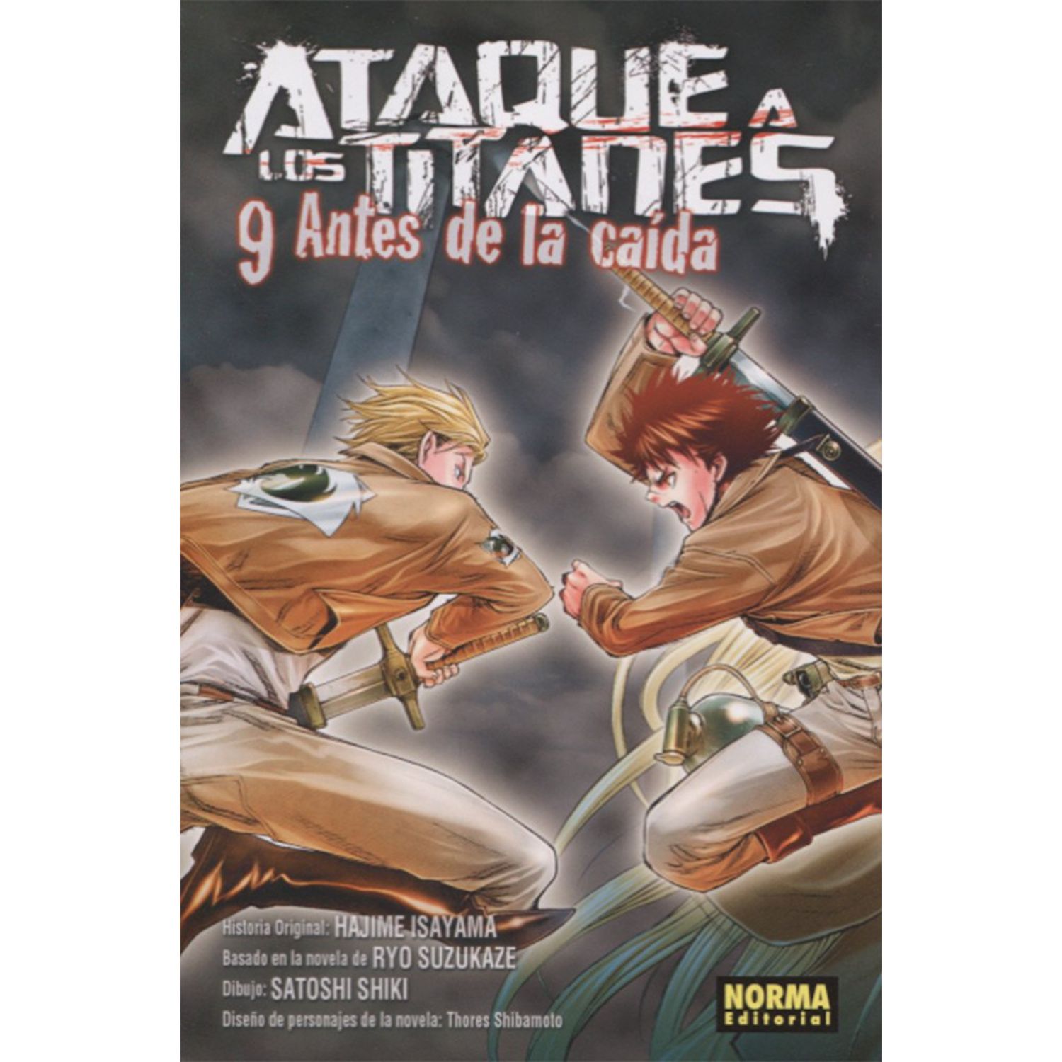 MANGA ATAQUE A LOS TITANES 9 ANTES DE LA CAIDA ISAYAMA, HAJIME - 1