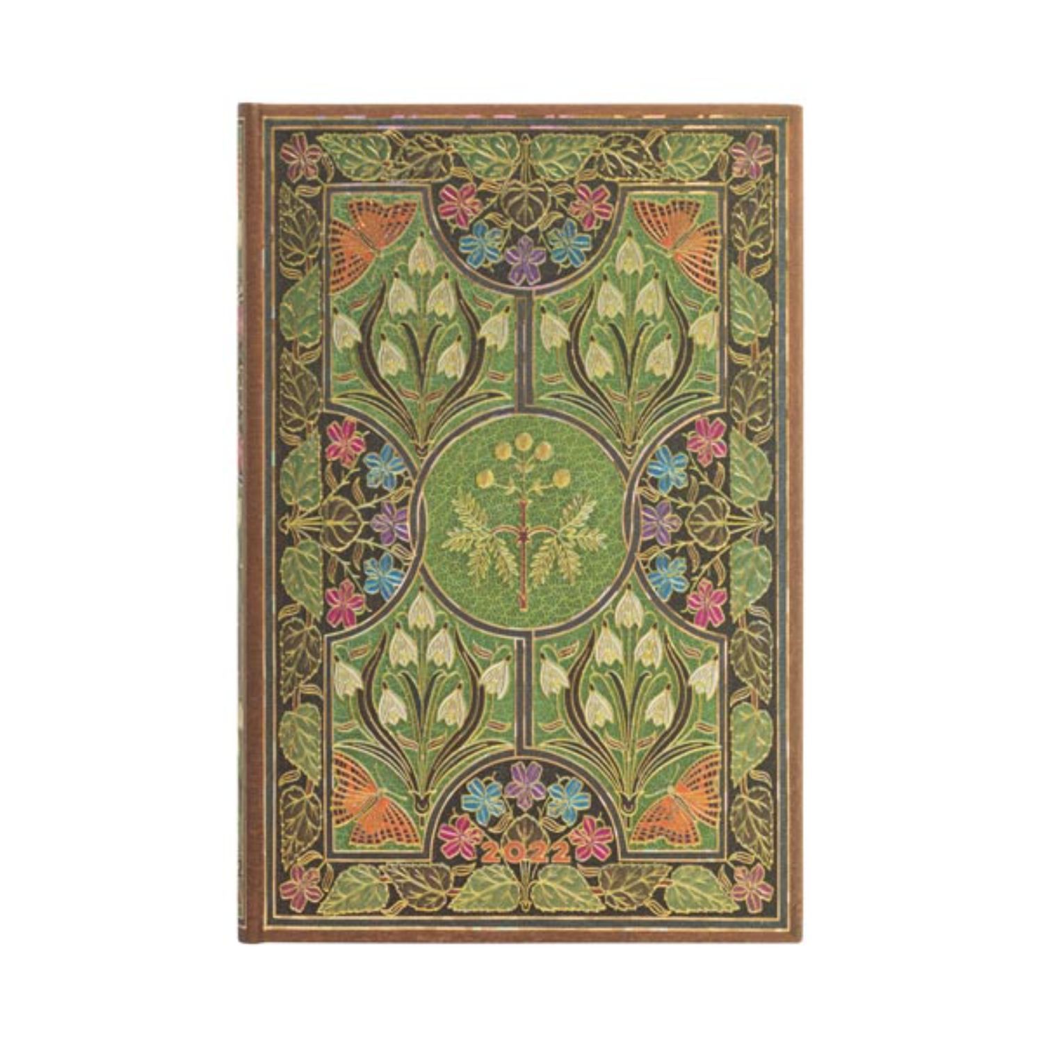 AGENDA 2022 PAPERBLANKS POETRY IN BLOOM MINI T. DURA SEMANA A VISTA HOR - 1