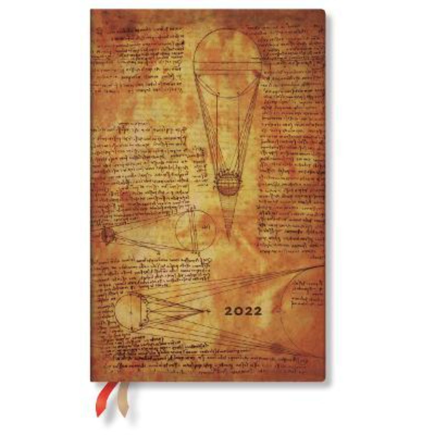 AGENDA 2022 PAPERBLANKS SUN & MOONLIGHT MAXI T BLANDA SEMANA VISTA HORIZ - 1