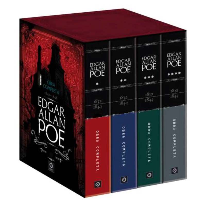 EDGAR ALLAN POE OBRAS COMPLETAS  4- VOLUMENES - 1