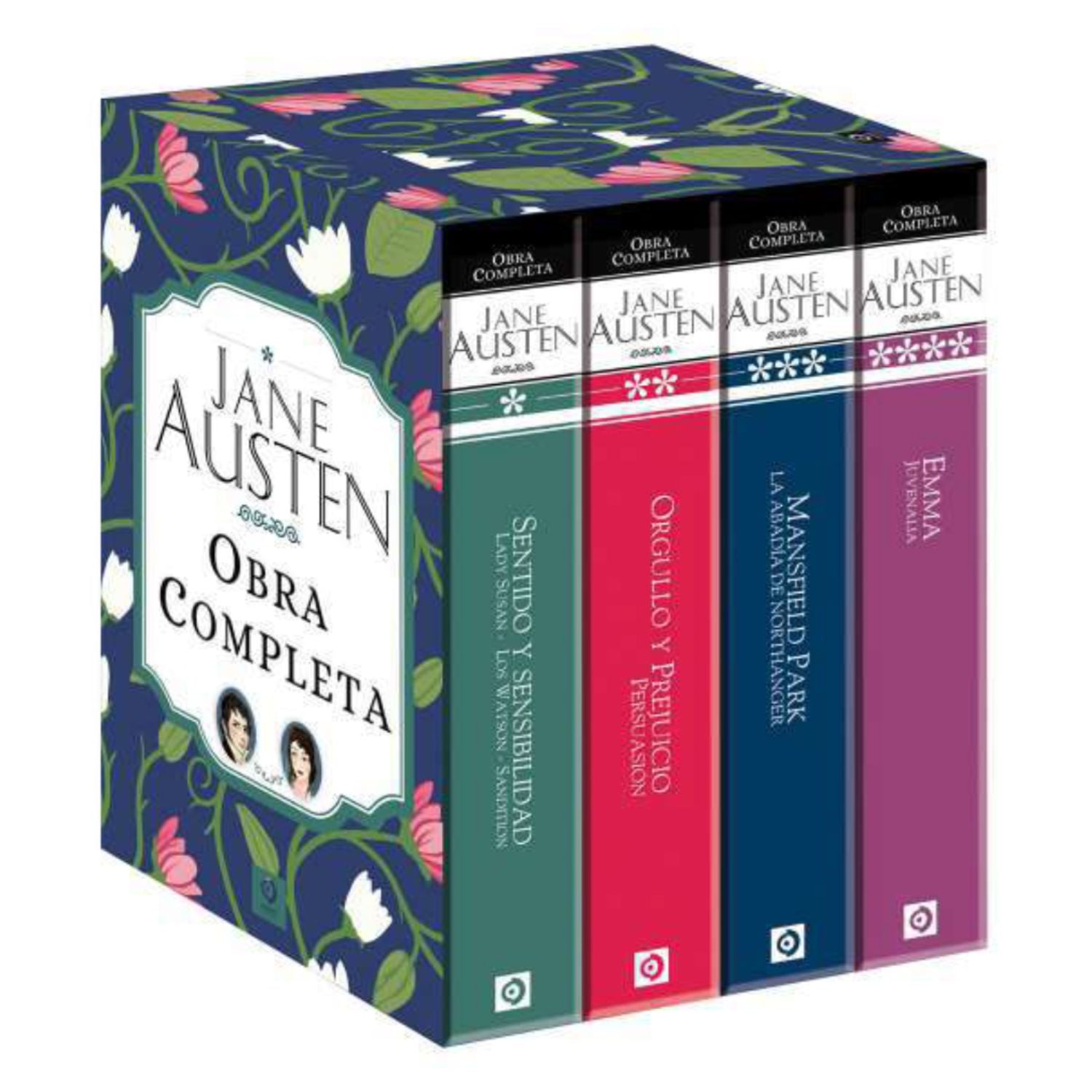 LIBRO JANE AUSTEN OBRAS COMPLETAS 4-VOLUMENES - 1
