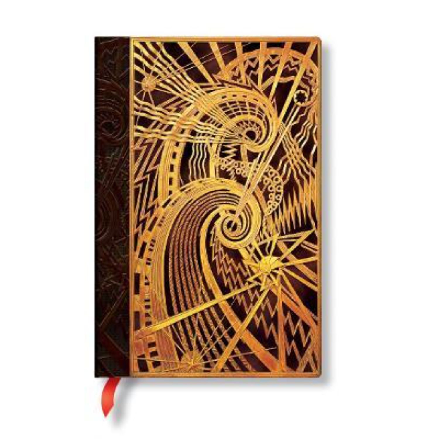 LIBRETA PAPERBLANKS NEW YORK DECO THE CHANIN SPIRAL MINI TAPA DURA - 1
