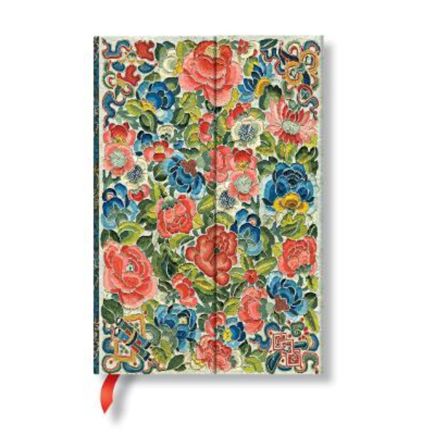 LIBRETA PAPERBLANKS PEKING OPERA EMBROIDERY PEAR GARDEN MINI TAPA DURA - 1