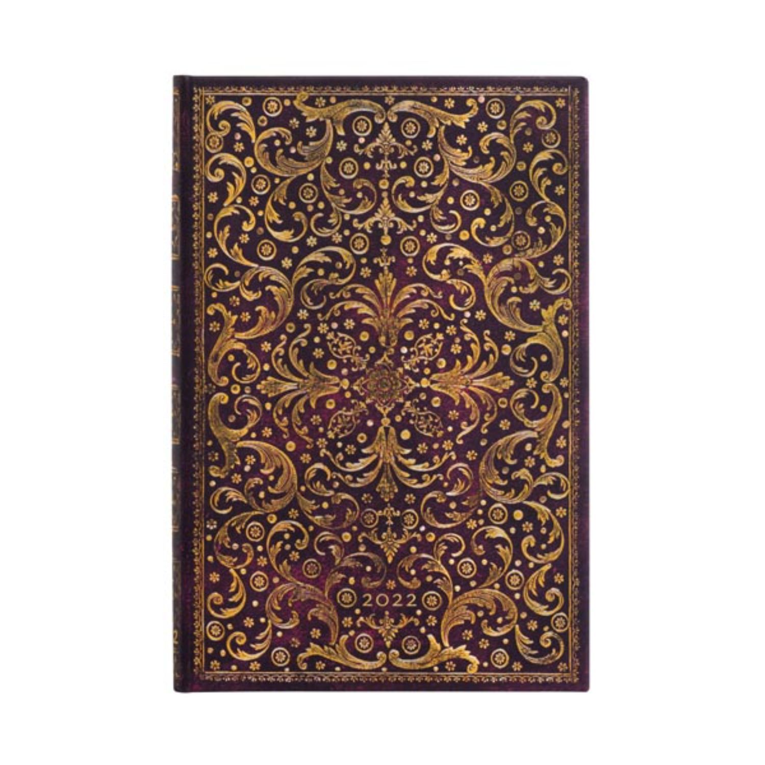 AGENDA 2022 PAPERBLANKS AURELIA MINI TAPA DURA SEMANA A LA VISTA HORIZ - 1