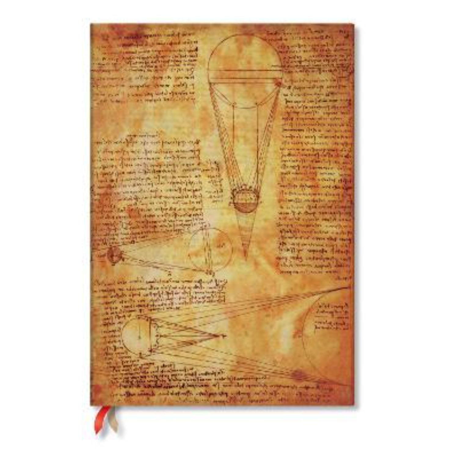LIBRETA PAPERBLANKS LEONARDO’S SKETCHES SUN & MOONLIGHT GRANDE T DURA - 1