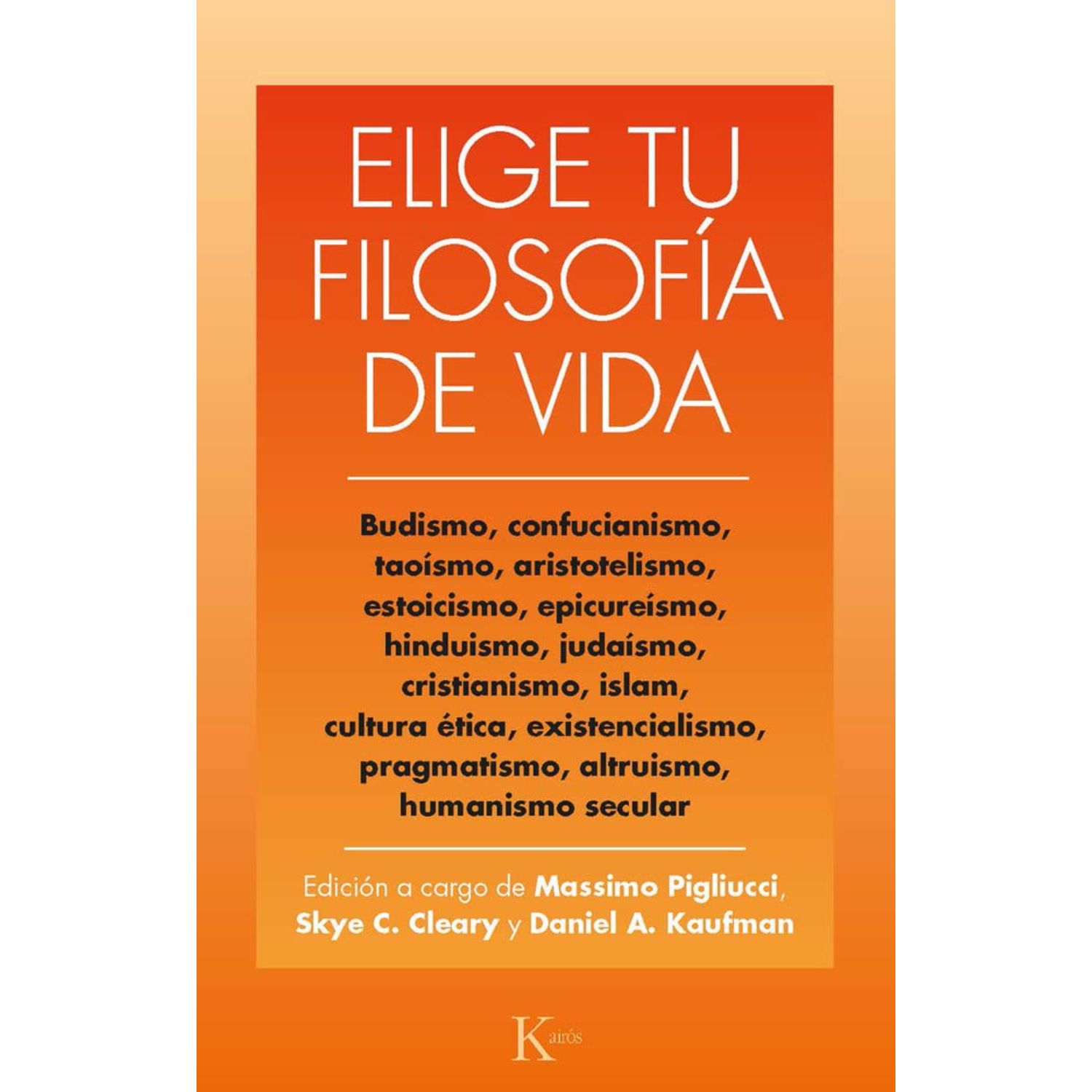 LIBRO ELIGE TU FILOSOFIA DE VIDA SKYE, CLEARY - 1
