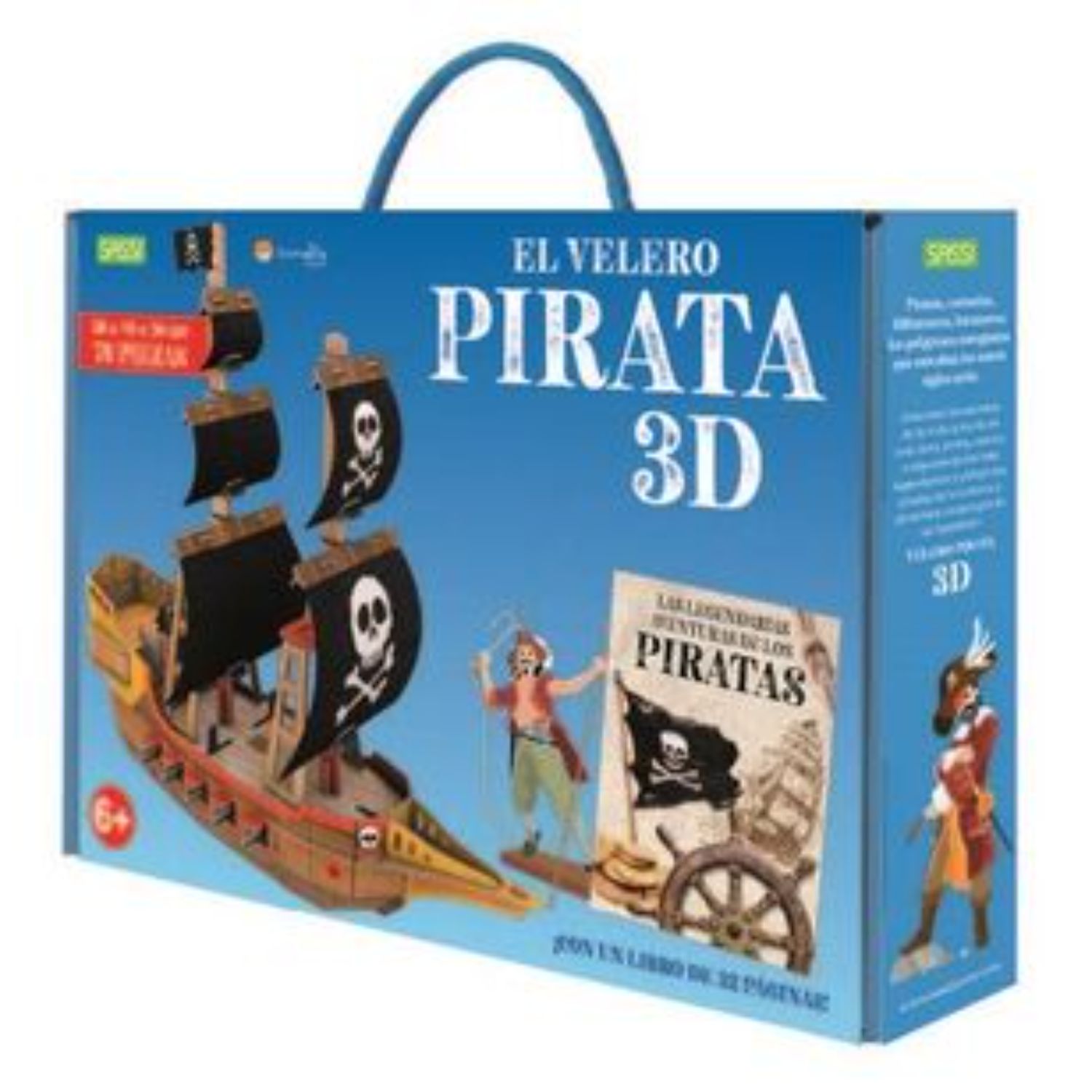 LIBRO BARCO DE PIRATAS 3 D - GAULE, M. - 1