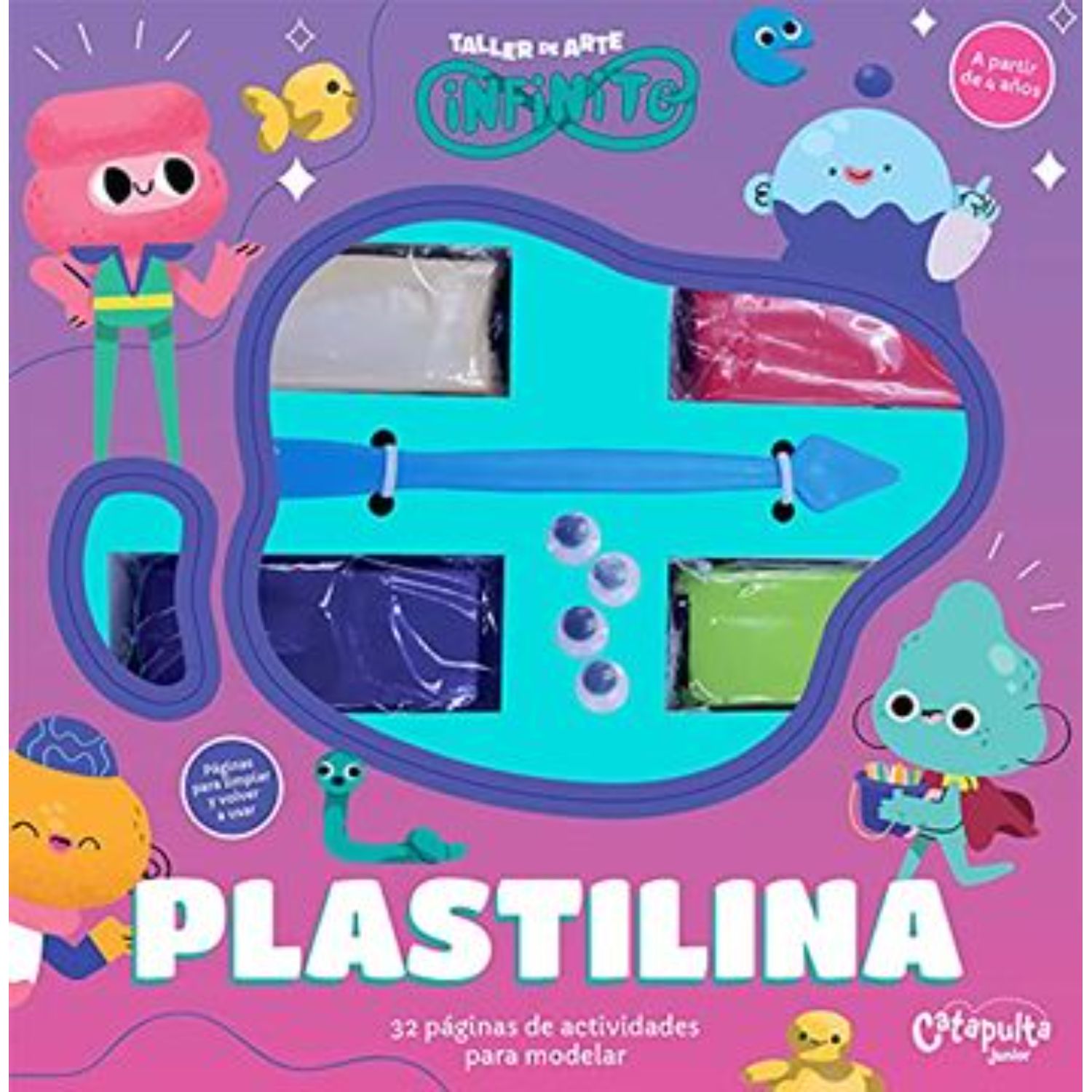 LIBRO TALLER DE ARTE INFINITO - PLASTILINA - EQUIPO EDITORIAL - 1