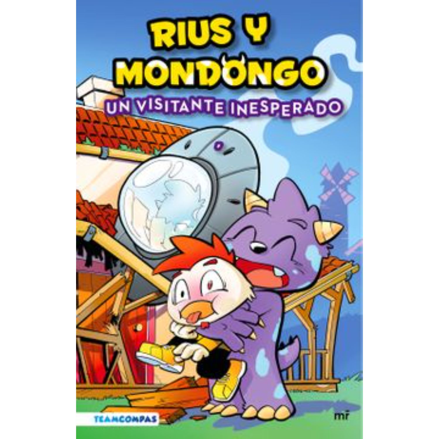 LIBRO RIUS Y MONDONGO UN VISITANTE INESPERADO - MONDONGO - 1