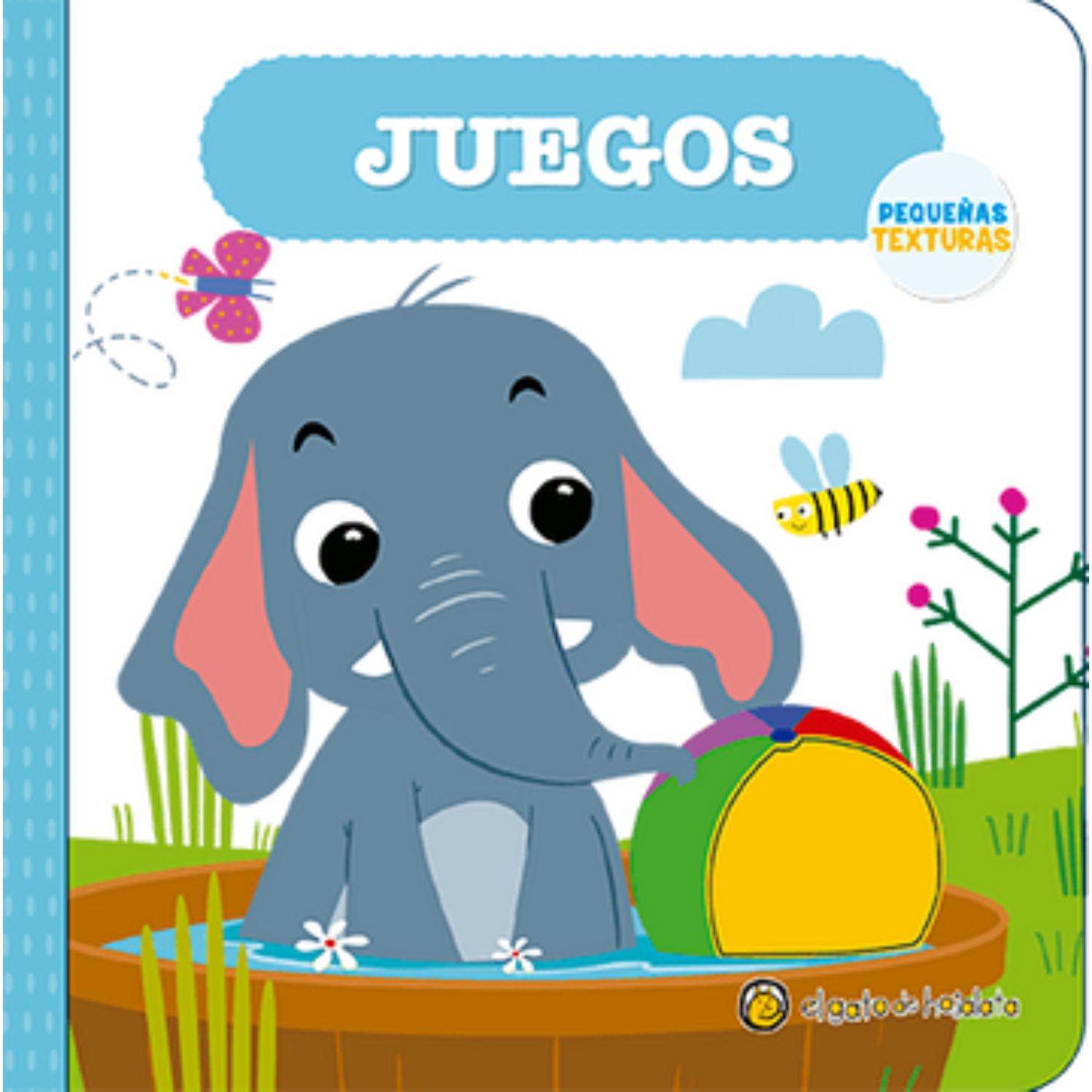LIBRO PEQUEÑAS TEXTURAS - JUEGOS - EL GATO DE HOJALATA - 1