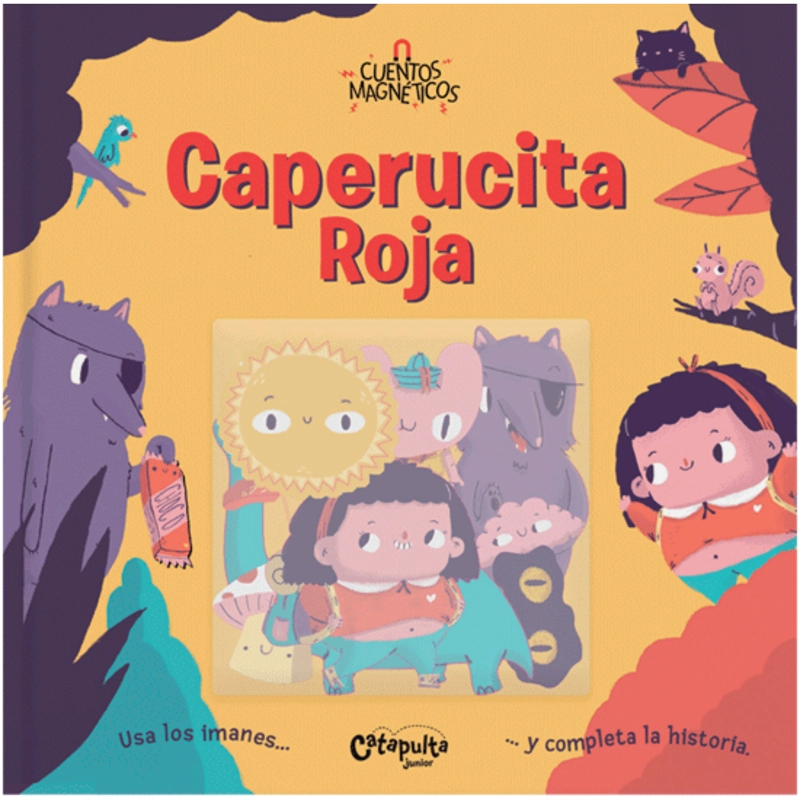 CUENTOS MAGNETICOS: CAPERUCITA EN COLOR ROJO - 1