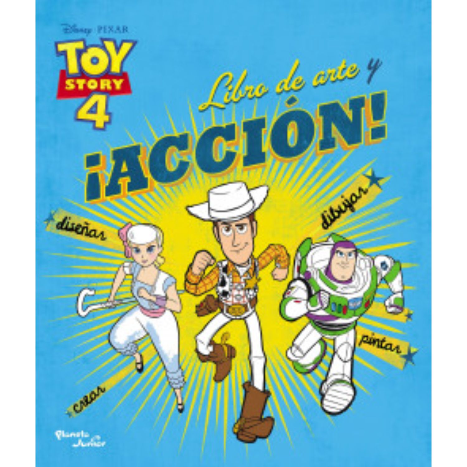TOY STORY 4. LIBRO DE ARTE Y ¡ACCIÓN! - DISNEY - 1