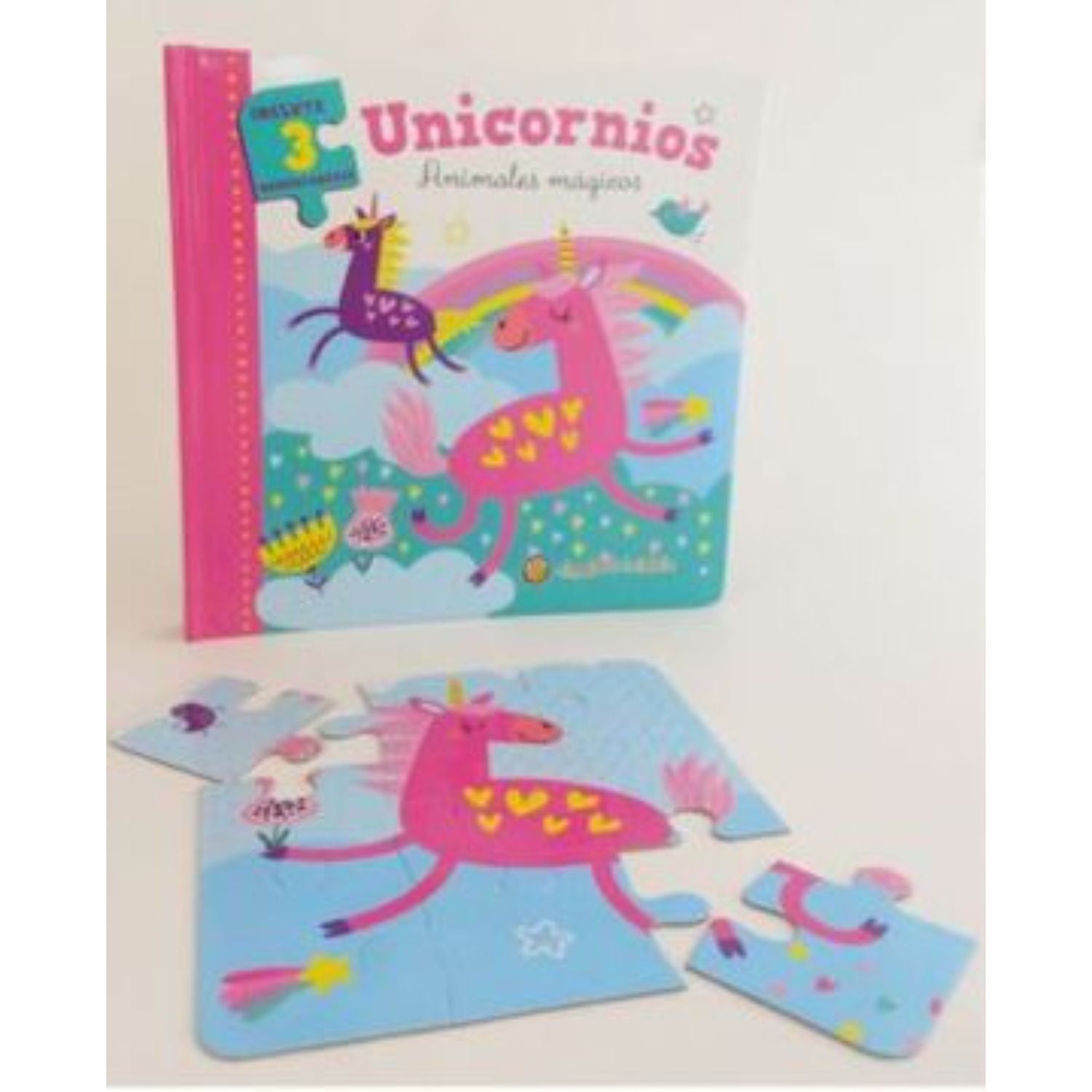 LIBRO ANIMALES PARA ARMAR-UNICORNIOS - EL GATO DE HOJALATA - 1