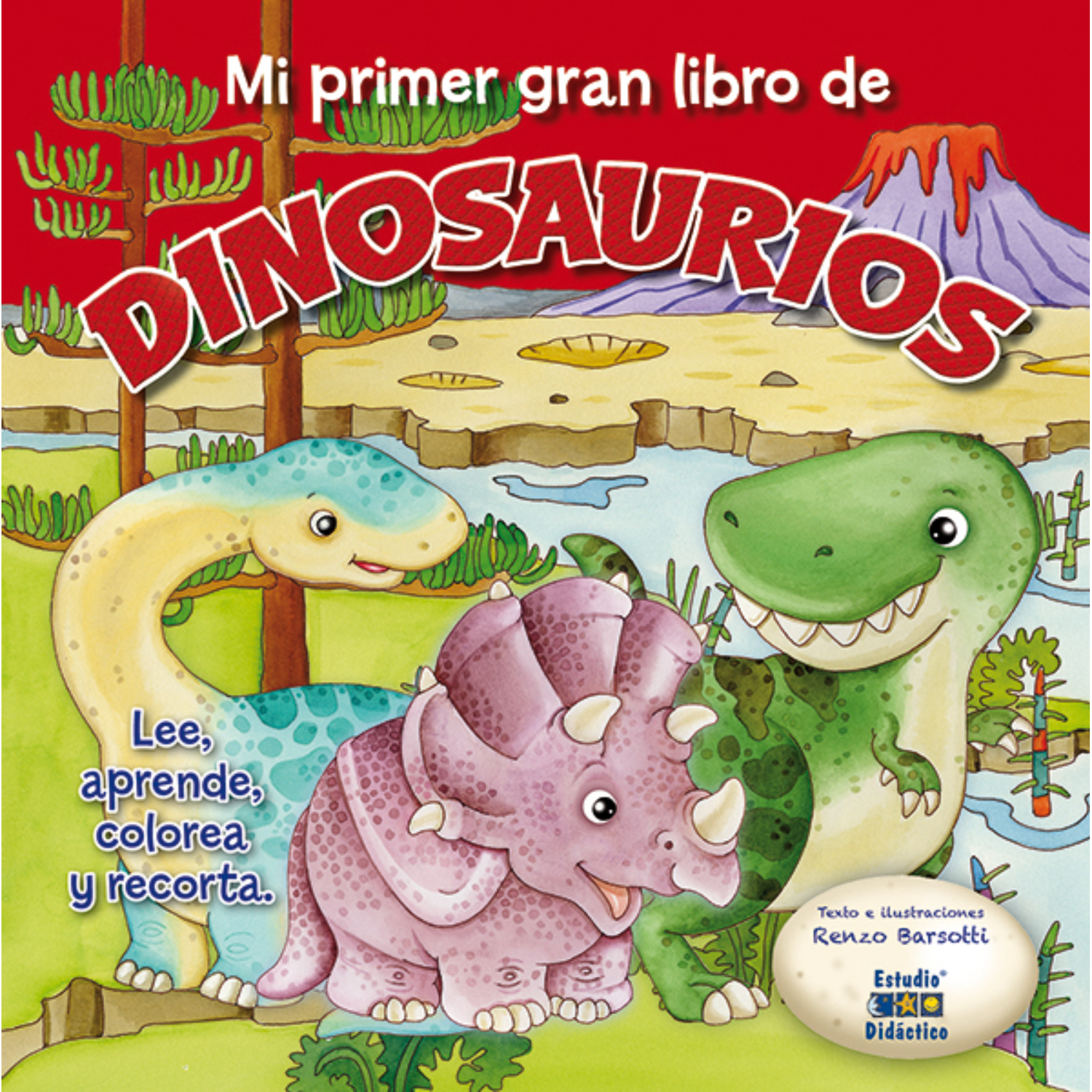 MI GRAN LIBRO DE DINOSAURIOS BEBES - MI PRIMER LIBRO DE - EQUIPO EDITORIAL - 1