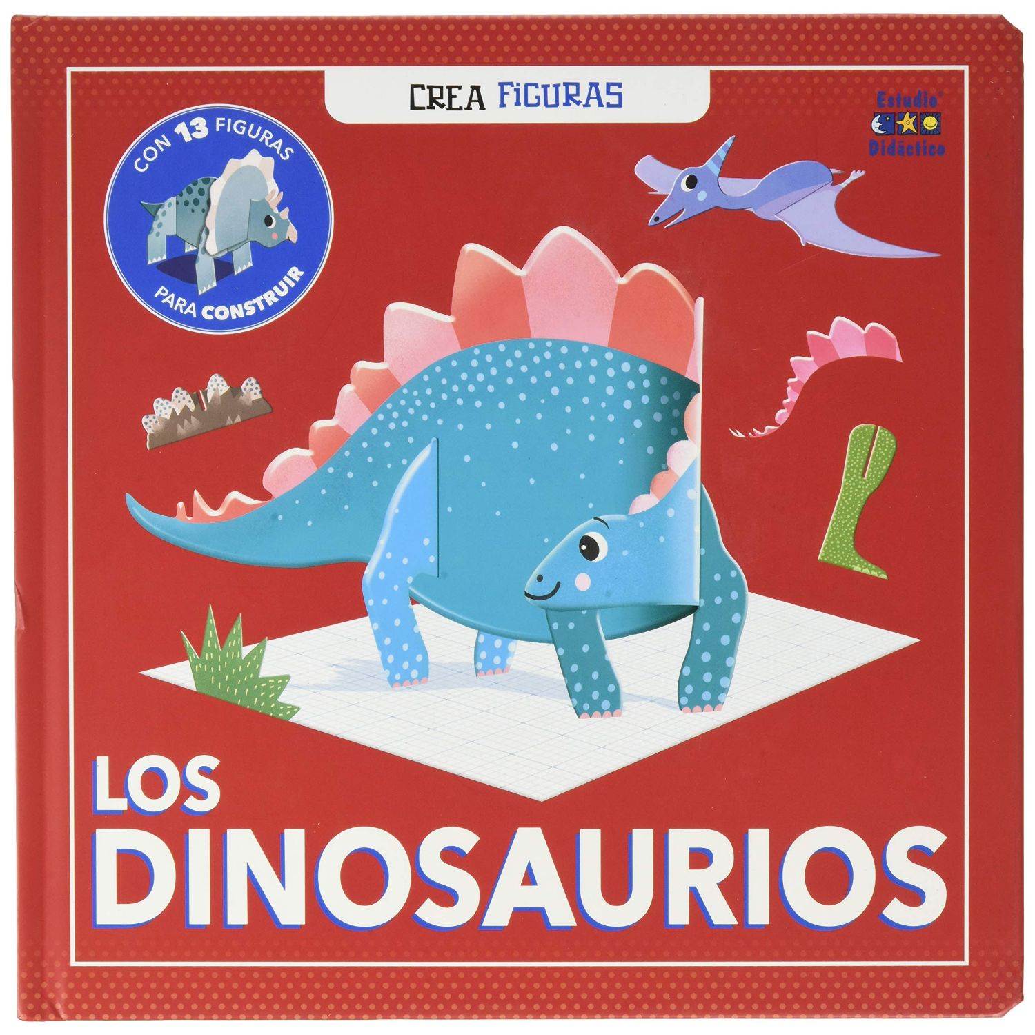 LIBRO DINOSAURIOS (CREA FIGURAS) - VARIOS AUTORES - 1