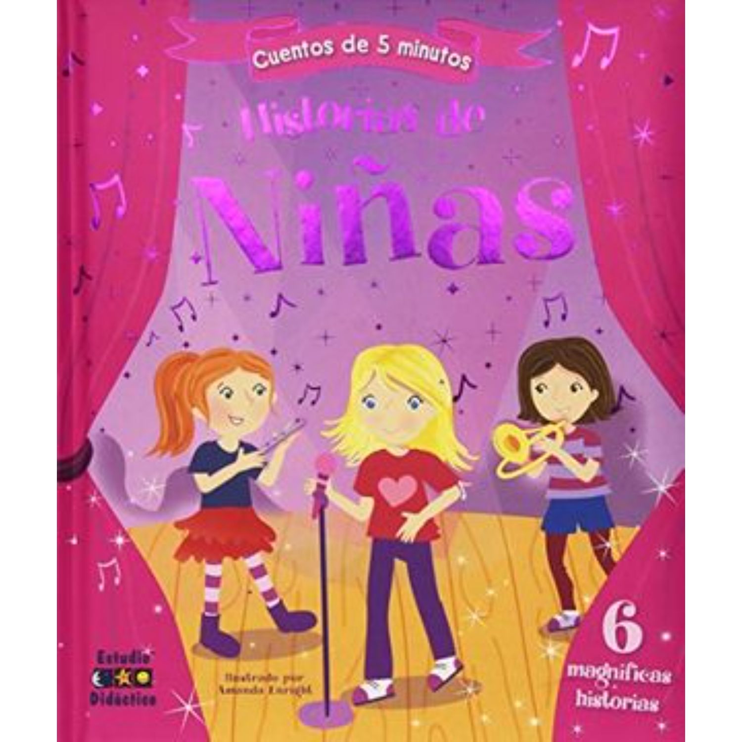 LIBRO HISTORIAS DE NIÑAS -HISTORIAS DE 5 MINUTOS - VARIOS AUTORES - 1