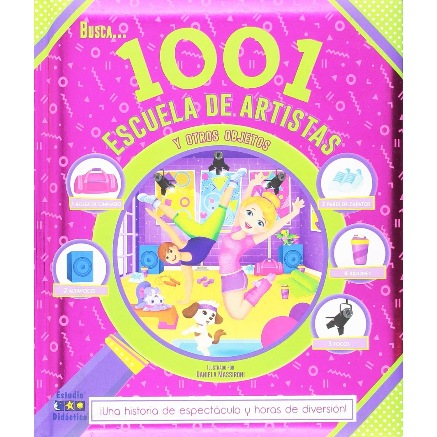 LIBRO 1001 ESCUELA DE ARTISTAS -BUSCA Y ENCUENTRA - VARIOS AUTORES - 1