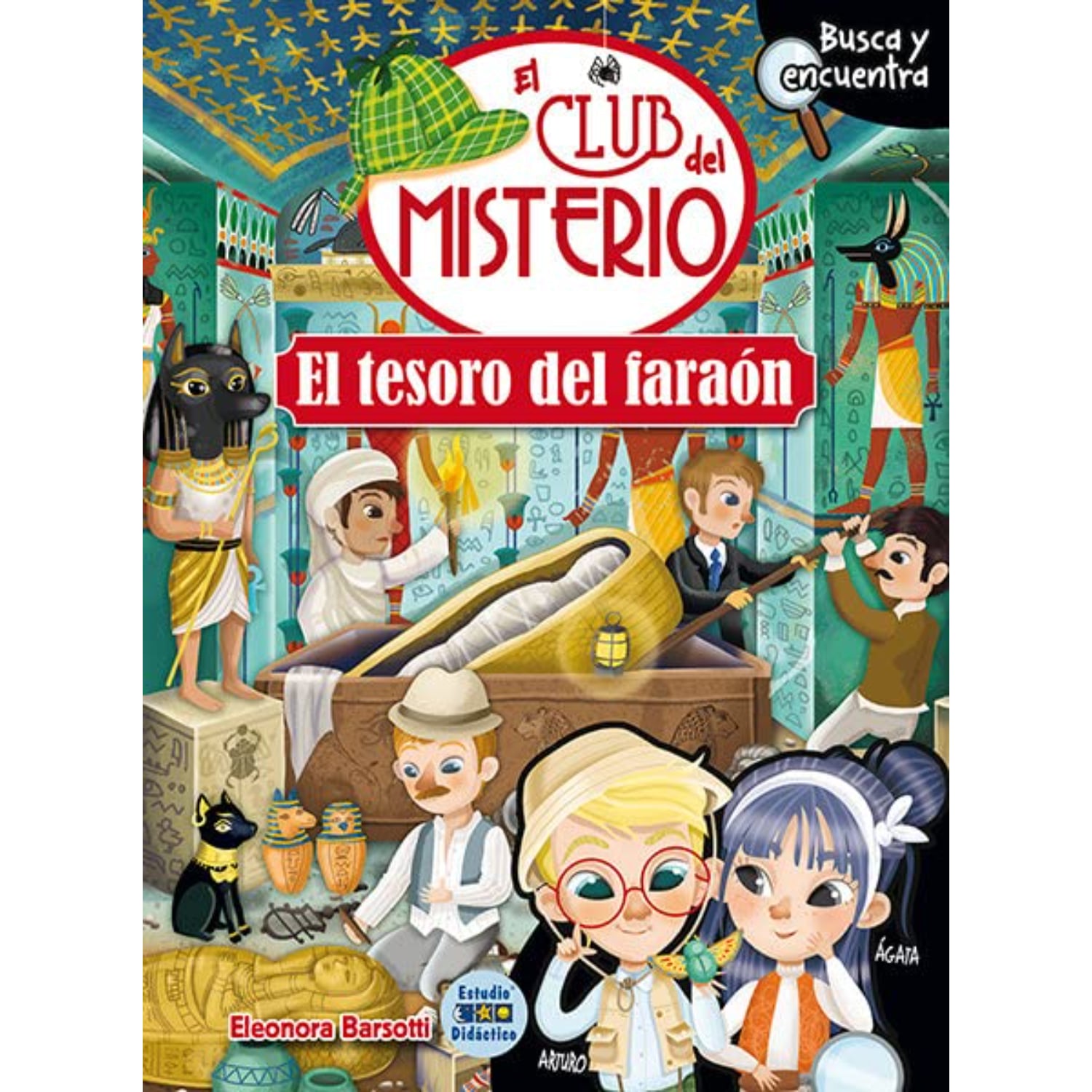 LIBRO EL TESORO DEL FARAON TD (CLUB DEL MISTERIO) - BARSOTTI, ELEONORA - 1