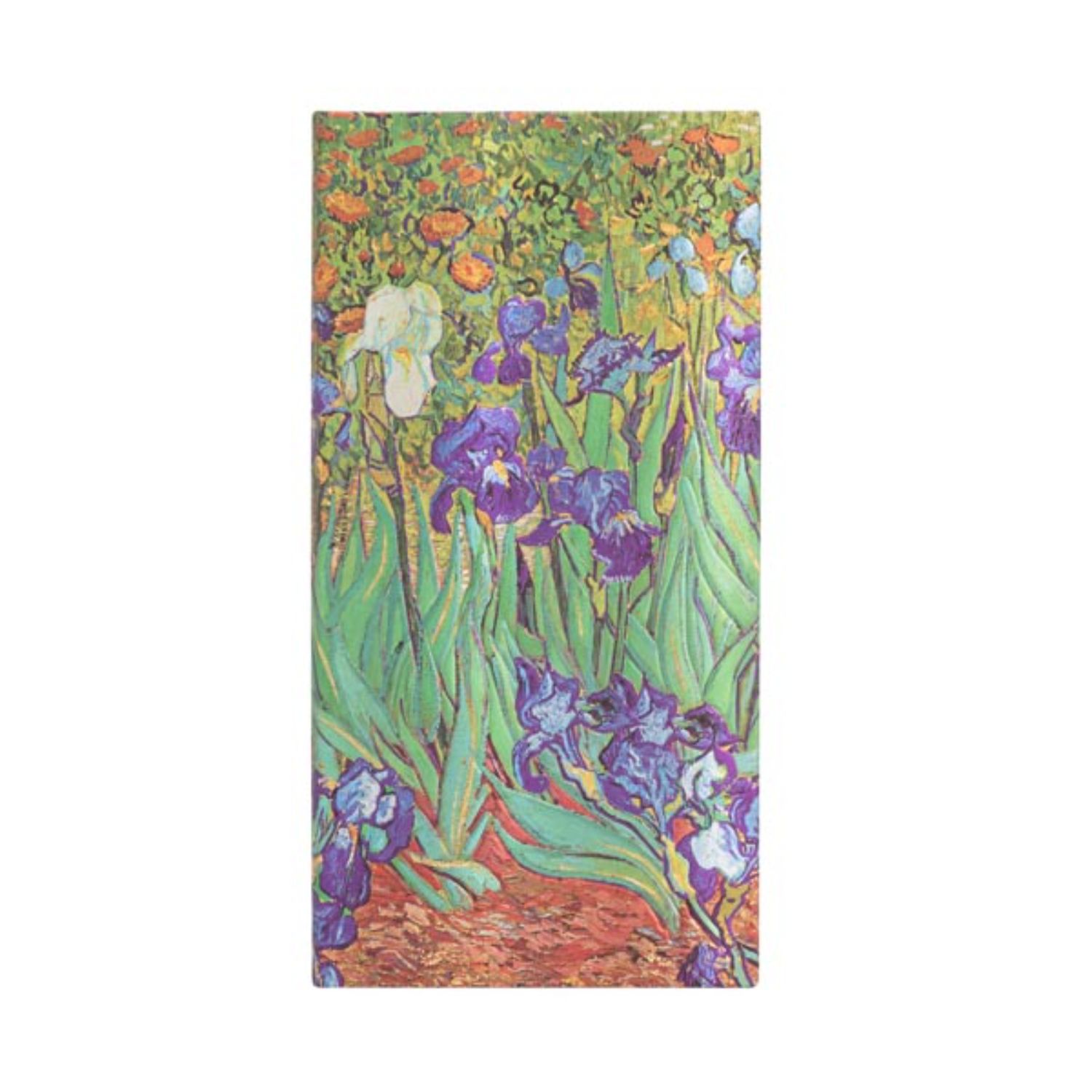 LIBRETA PAPERBLANKS VAN GOGH LOS LIRIOS (IRISES) SLIM T. DURA C. LINEAS