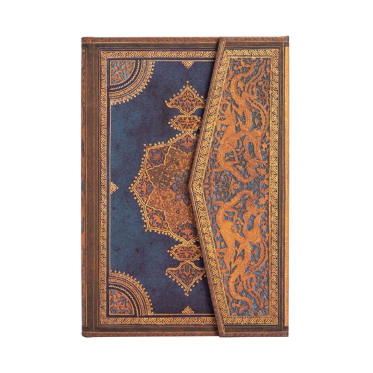 LIBRETA PAPERBLANKS SAFAVID BINDING ART INDIGO MINI T. DURA LINEAS - 1