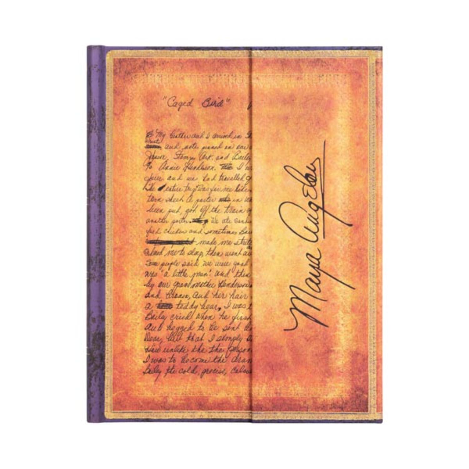 LIBRETA PAPERBLANKS ANGELOU, (ANGELES) ULTRA TAPA DURA CON LINEAS