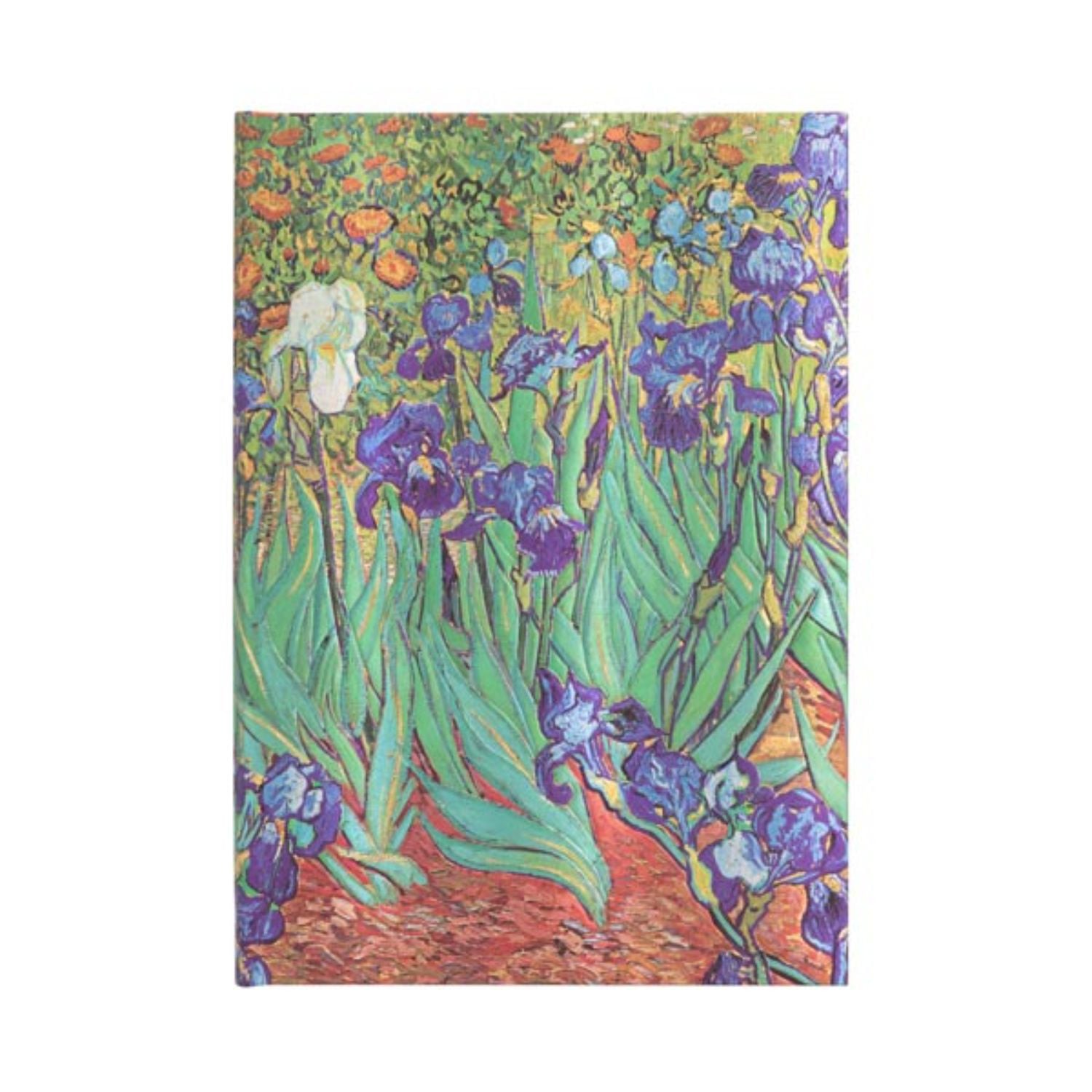 LIBRETA PAPERBLANKS VAN GOGH LOS LIRIOS (IRISES) MIDI DURA LINEAS - 1