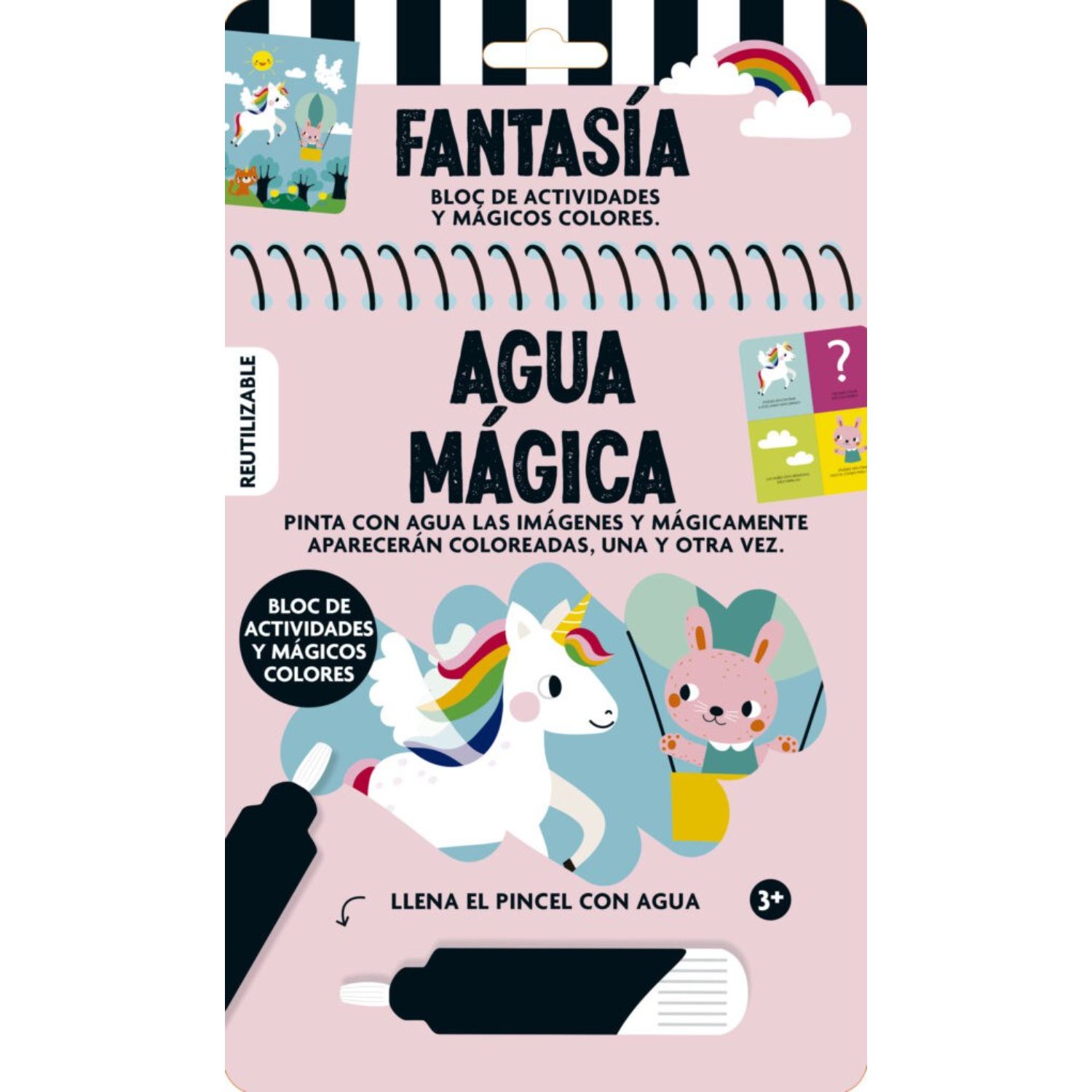 LIBRO AGUA MAGICA - FANTASIA - EL GATO DE HOJALATA - 1