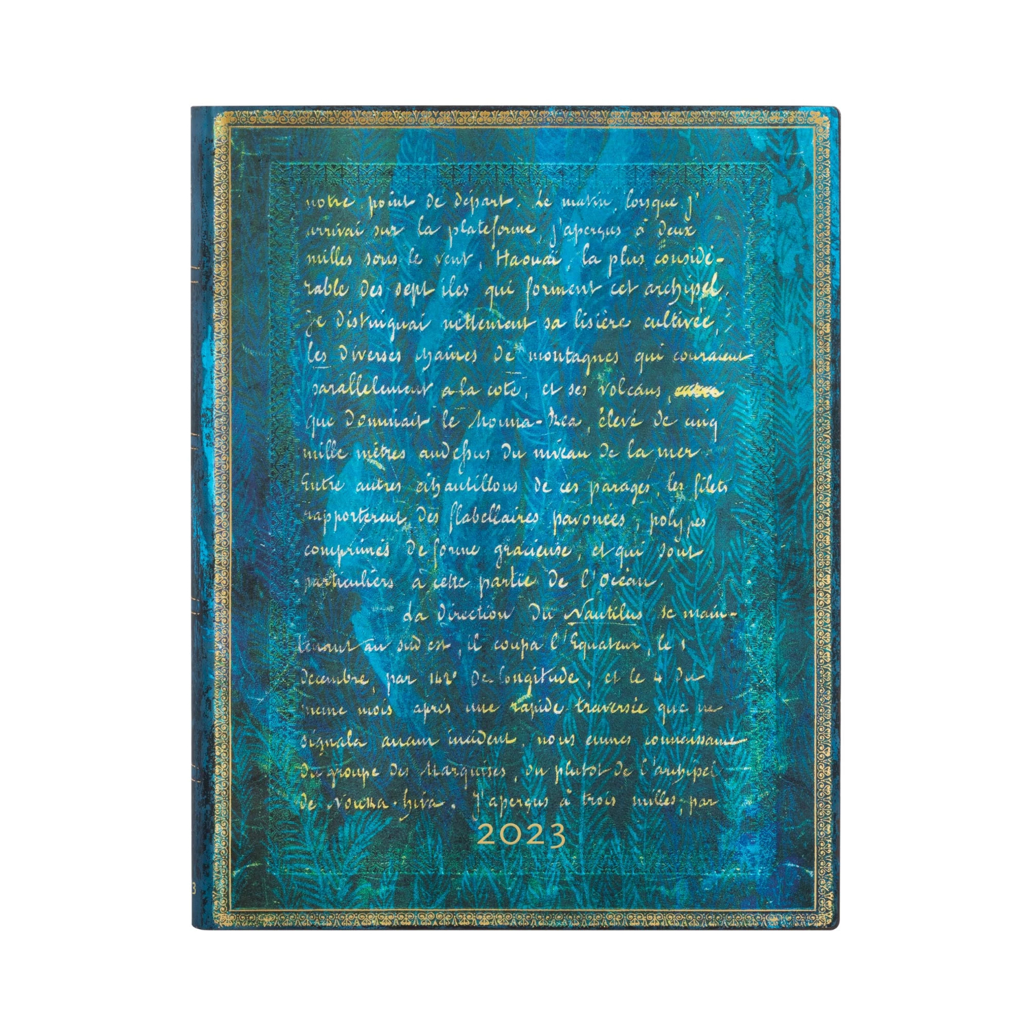 AGENDA 2023 PAPERBLANKS VERNE 20000 LEGUAS T.FLEXIBLE VIS DIA ULTRA - 1
