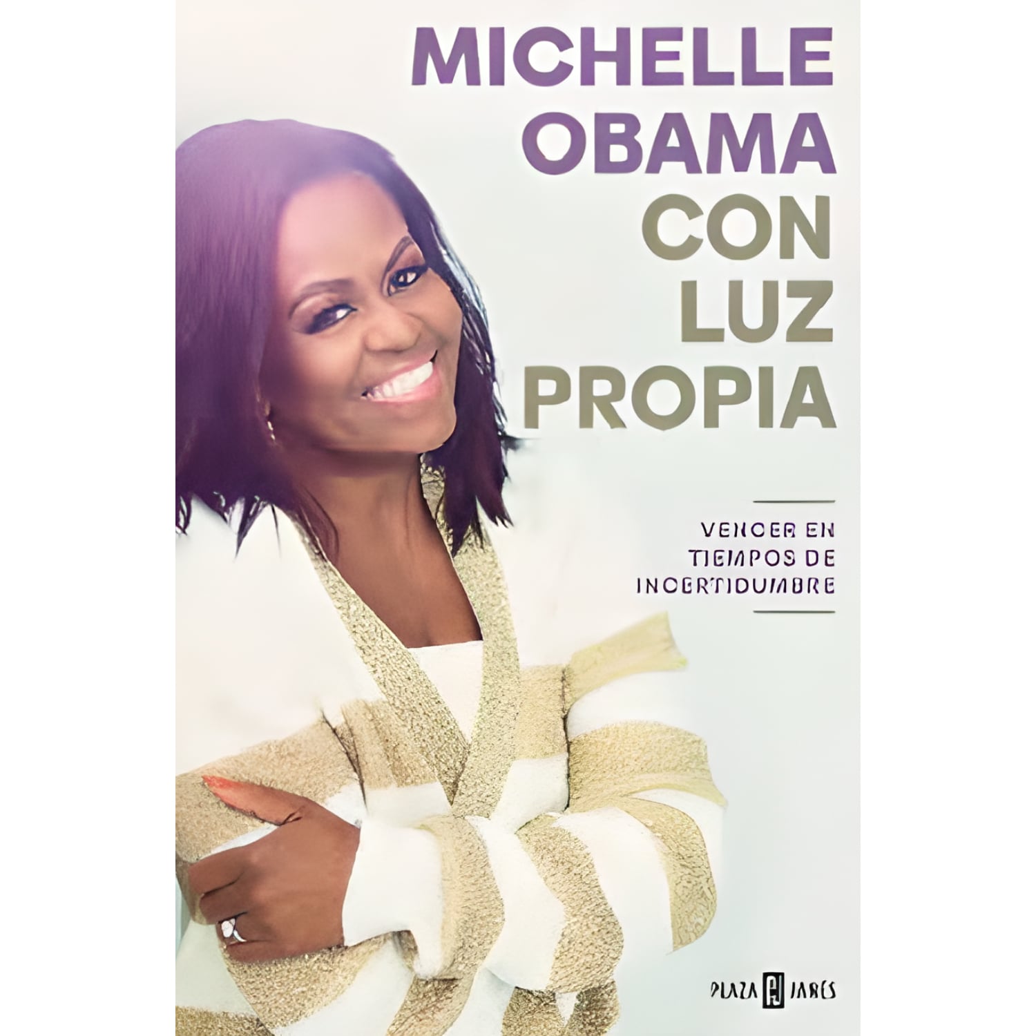 LIBRO CON LUZ PROPIA MICHELLE OBAMA - 1