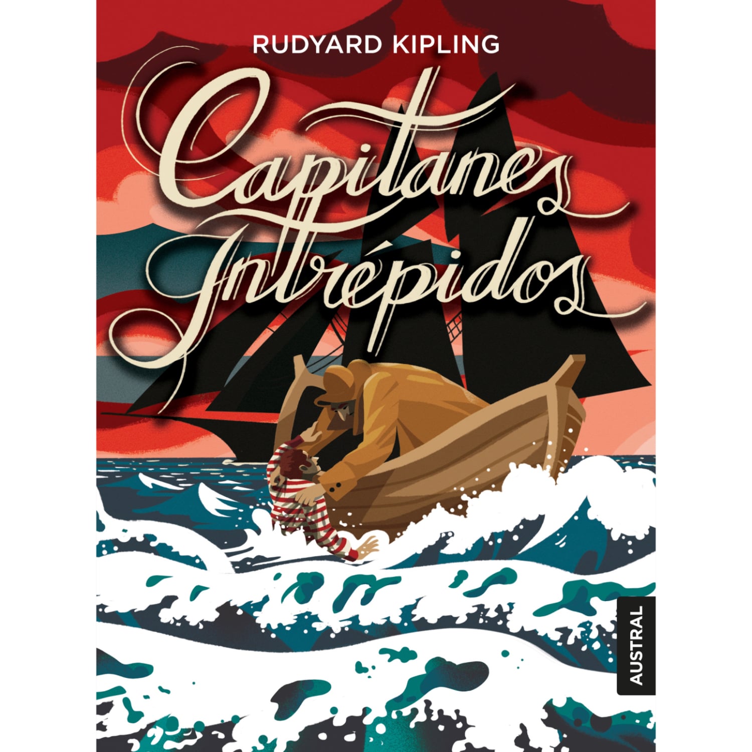LIBRO CAPITANES INTRÉPIDOS RUDYARD KIPLING - 1