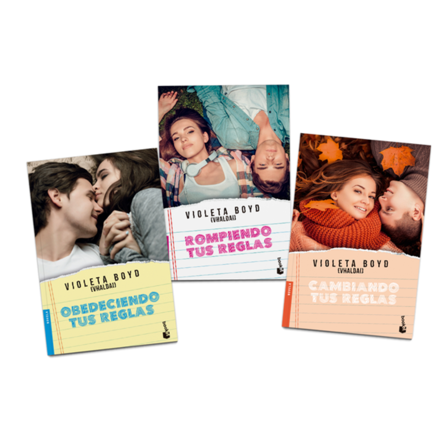 NOVELA JUVENIL PACK VIOLETA BOYD OBEDECIENDO, ROMPIENDO Y CAMBIANDO TUS REG BOYD, VIOLETA - 1