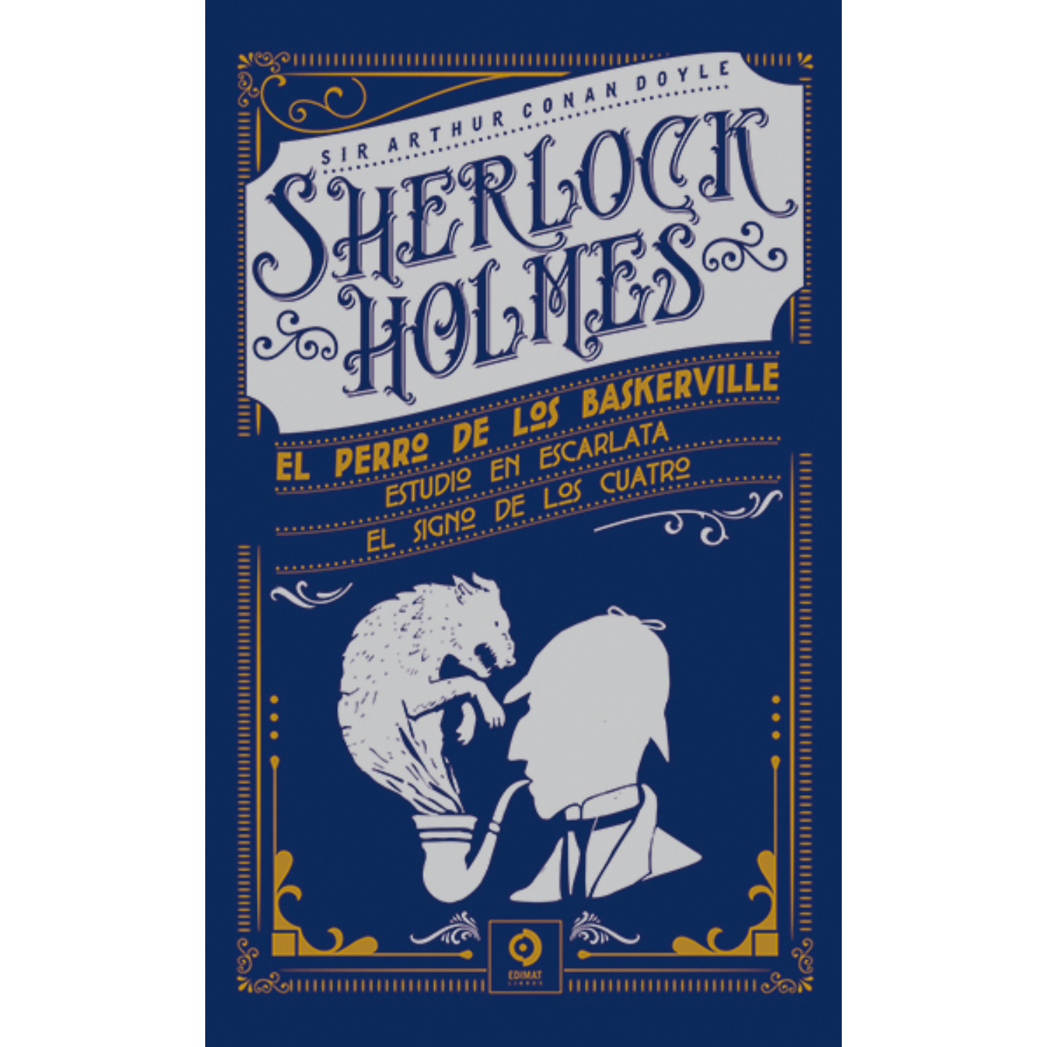 LIBRO EL PERRO DE LOS BASKERVILLE/ ESTUDIO ESCARLATA ARTHUR CONAN DOYLE - 1