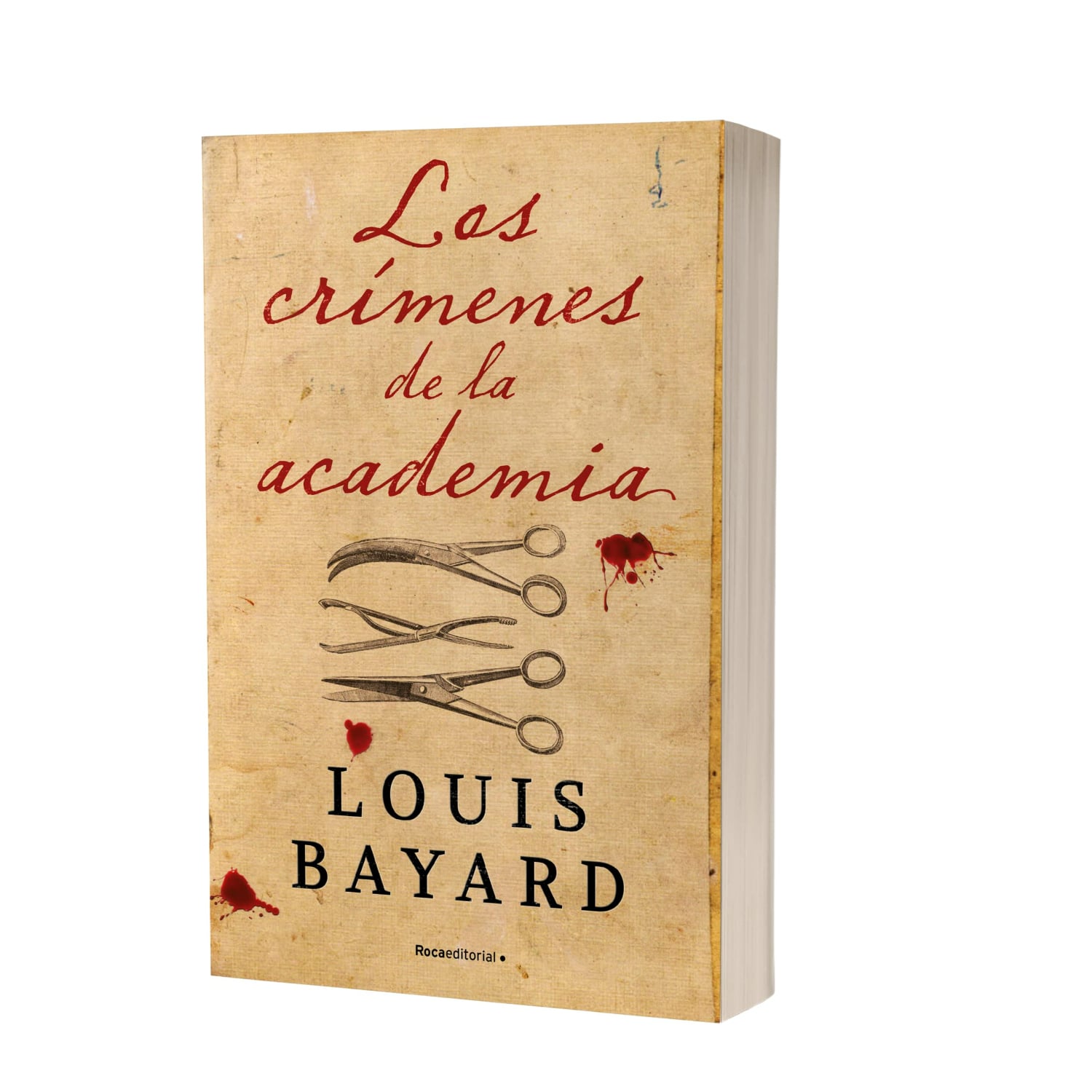 LIBRO LOS CRIMENES DE LA ACADEMIA LOUIS BAYARD - 1