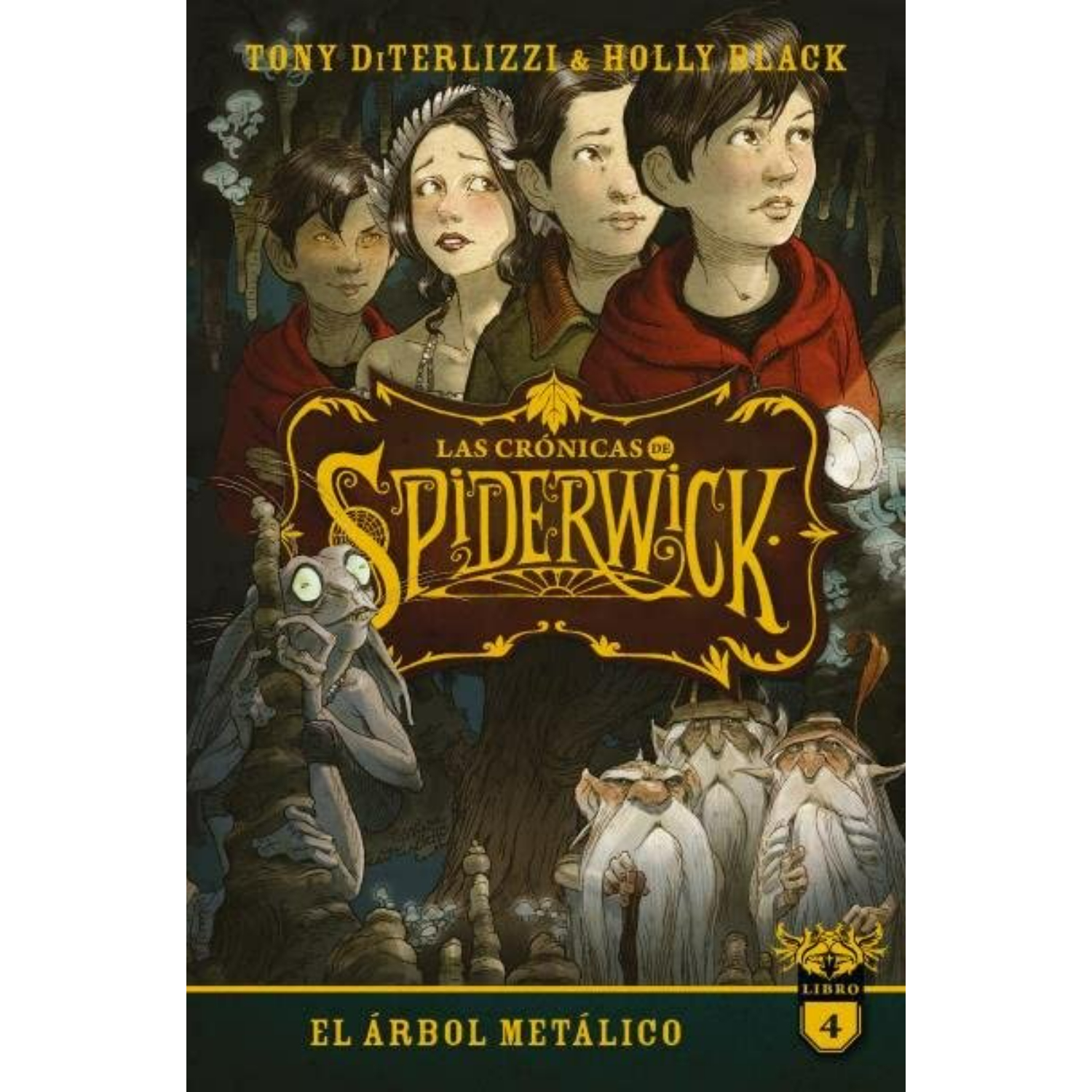 LIBRO LAS CRONICAS DE SPIDERWICK VOL. 4 - BLACK, HOLLY