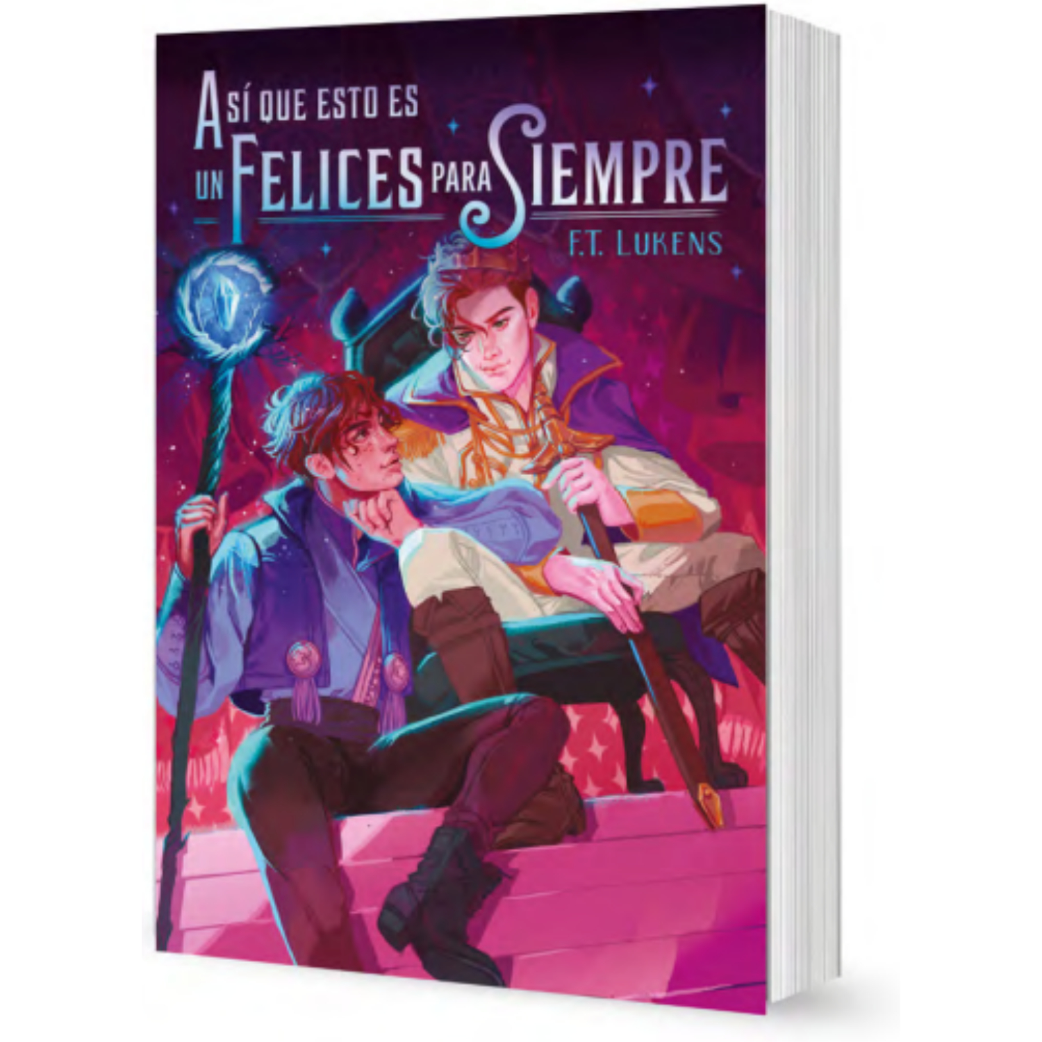 LIBRO ASÍ QUE ESTO ES UN FELICES PARA SIEMPRE F. T. LUKENS - 1