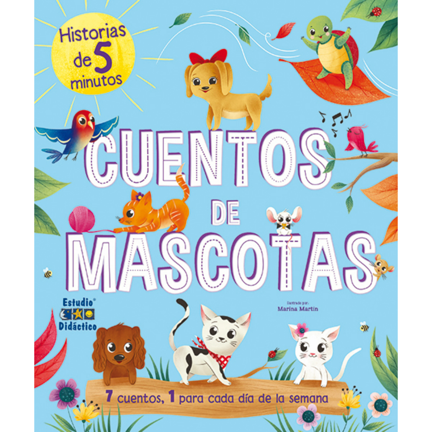 LIBRO CUENTOS DE MASCOTAS -UN CUENTO PARA CADA DIA- MARTIN, MARINA - 1