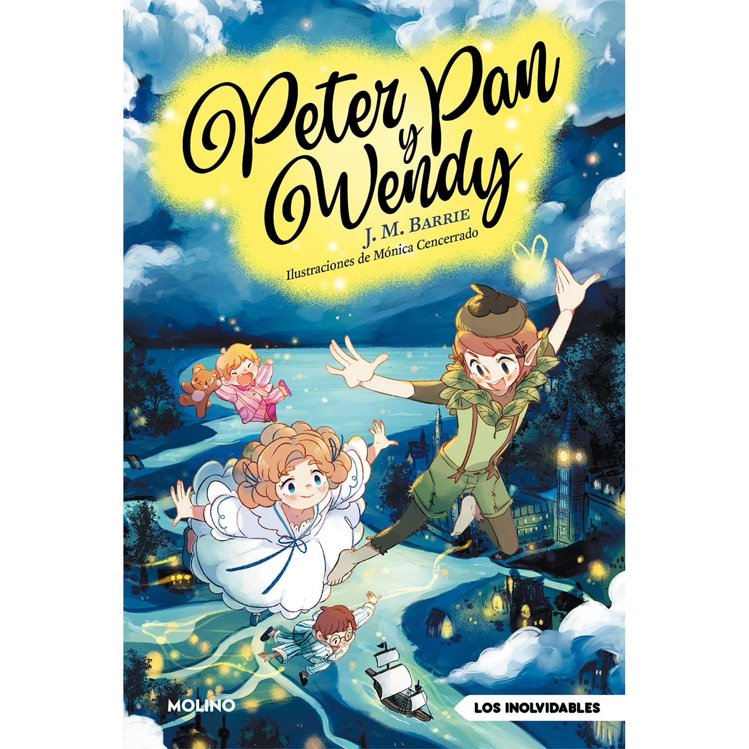 LIBRO PETER PAN Y WENDY (INOLVIDABLES) - BARRIE, J. M. - 1