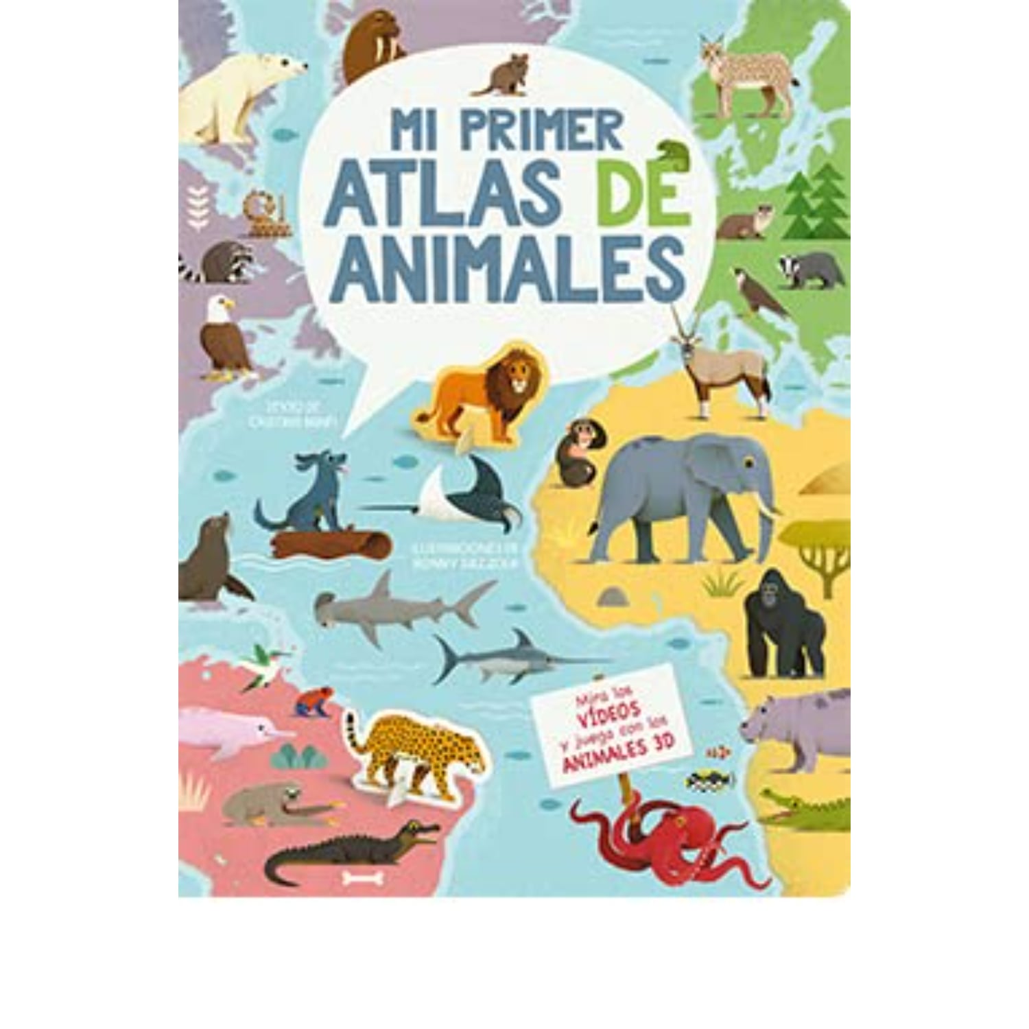 LIBRO MI PRIMER ATLAS DE ANIMALES - GAZZOLA, RONY - 1