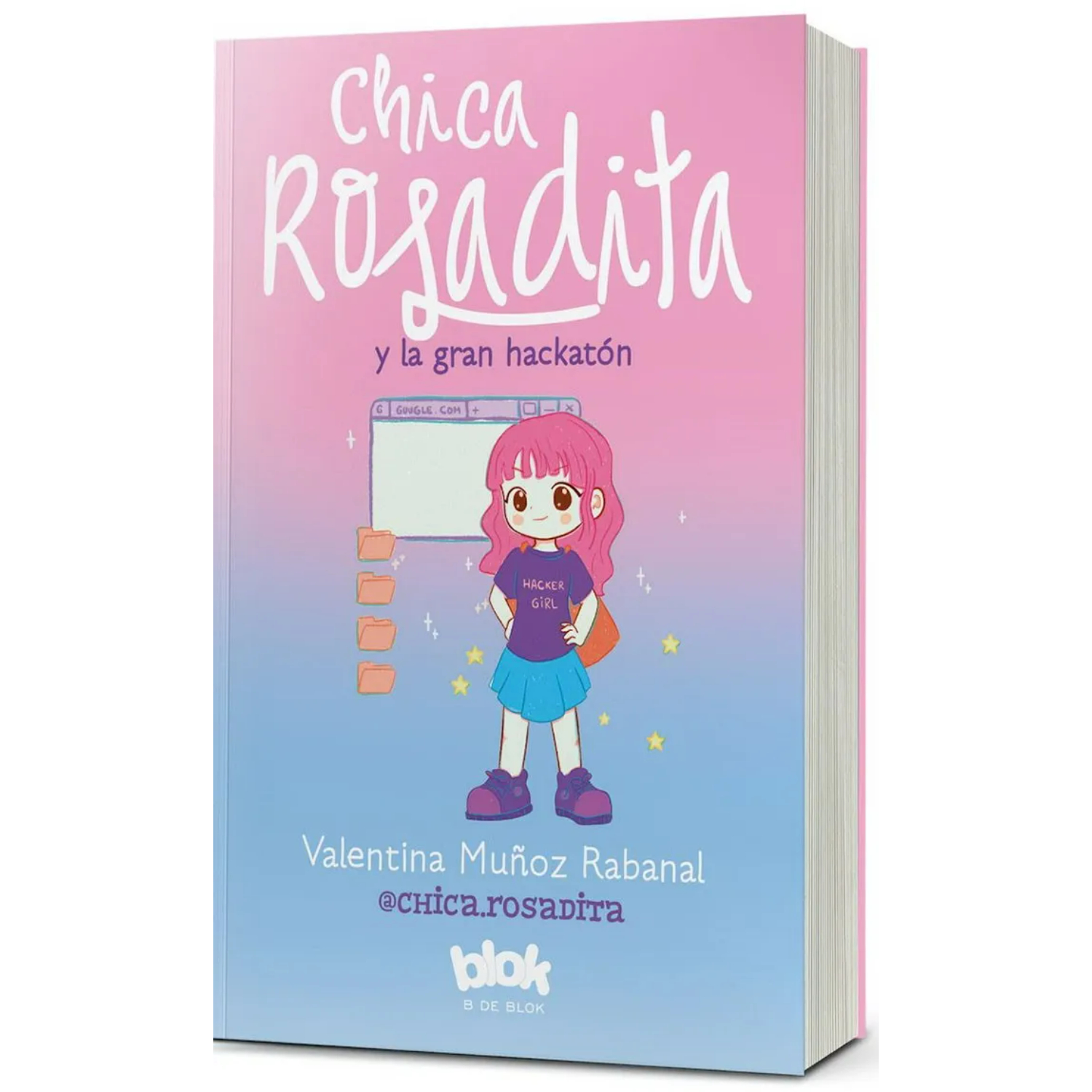 LIBRO CHICA ROSADITA Y LA COMPETENCIA DE HACKE - MUÑOZ, VALENTINA - 1
