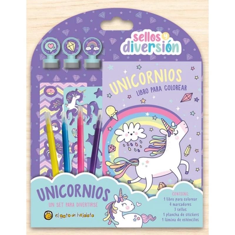 SELLOS Y DIVERSION: UNICORNIOS - 1