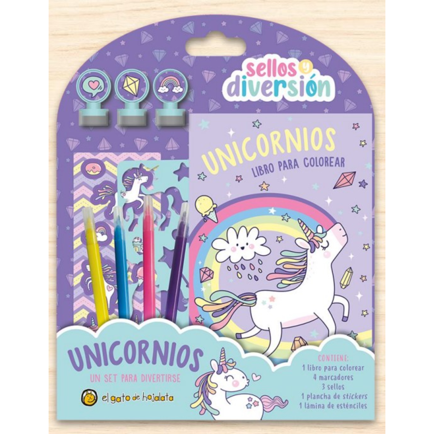 SELLOS Y DIVERSION: UNICORNIOS - 1