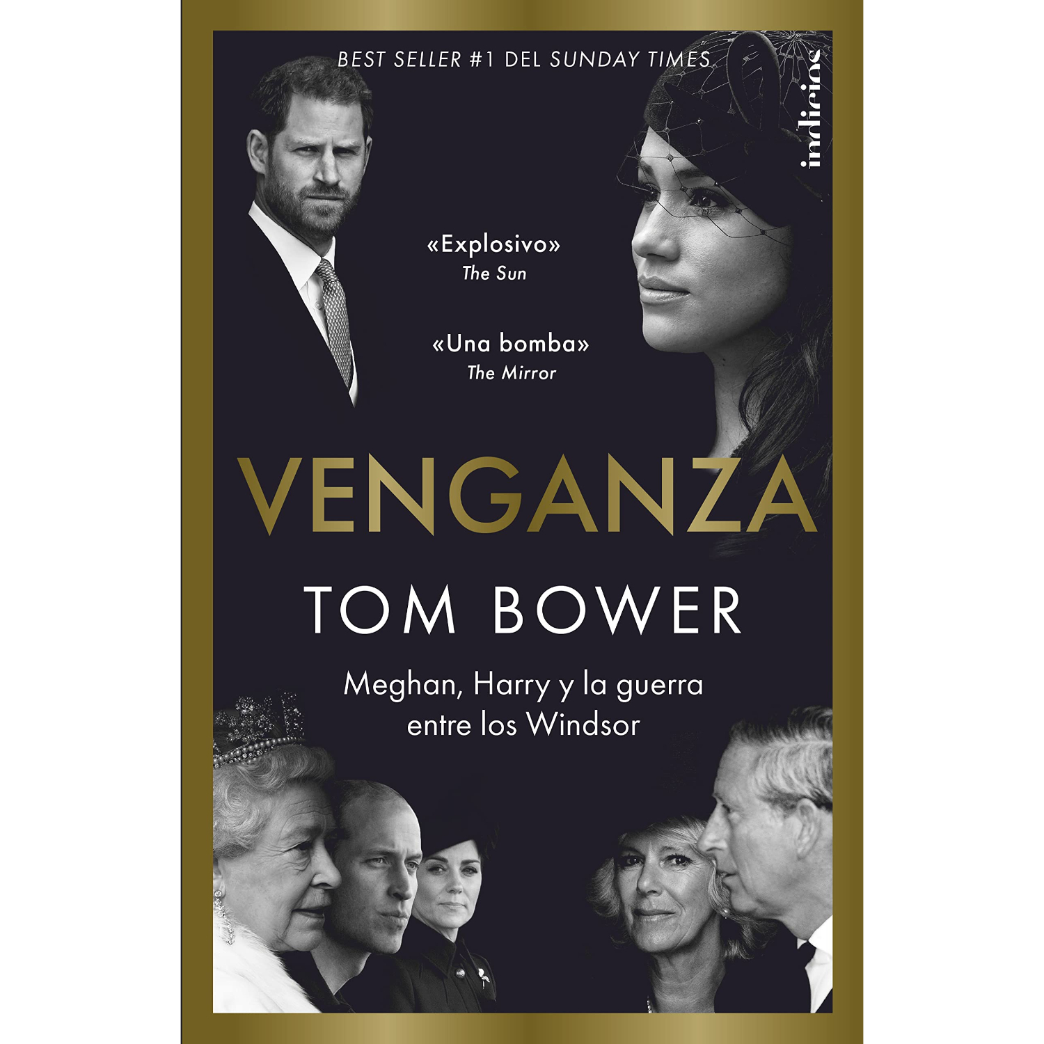 LIBRO DE HISTORIA Y HUMANIDADES VENGANZA BOWER, TOM