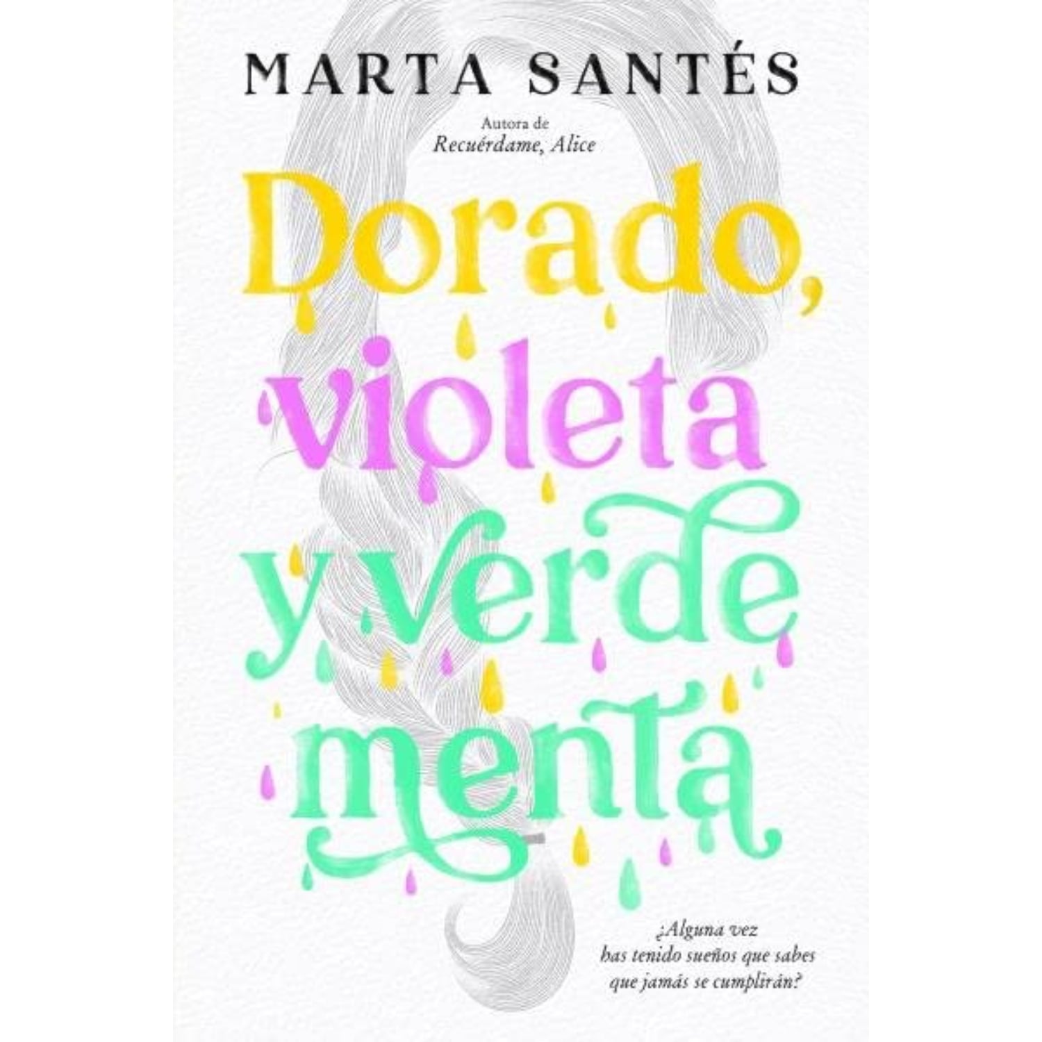 LIBRO DORADO,VIOLETA Y VERDE MENTA - SANTÉS, MARTA - 1