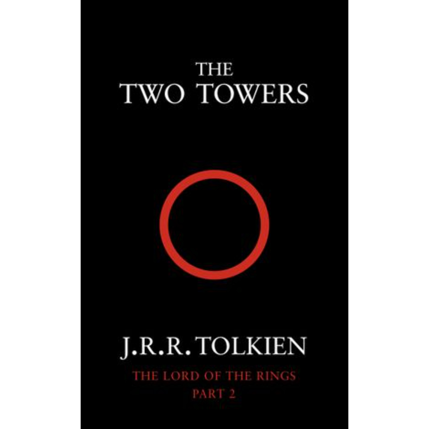 LIBRO THE TWO TOWERS TAPA BLANDA BLACK COVER (INGLES) - TOLKIEN, J. R. R. - 1