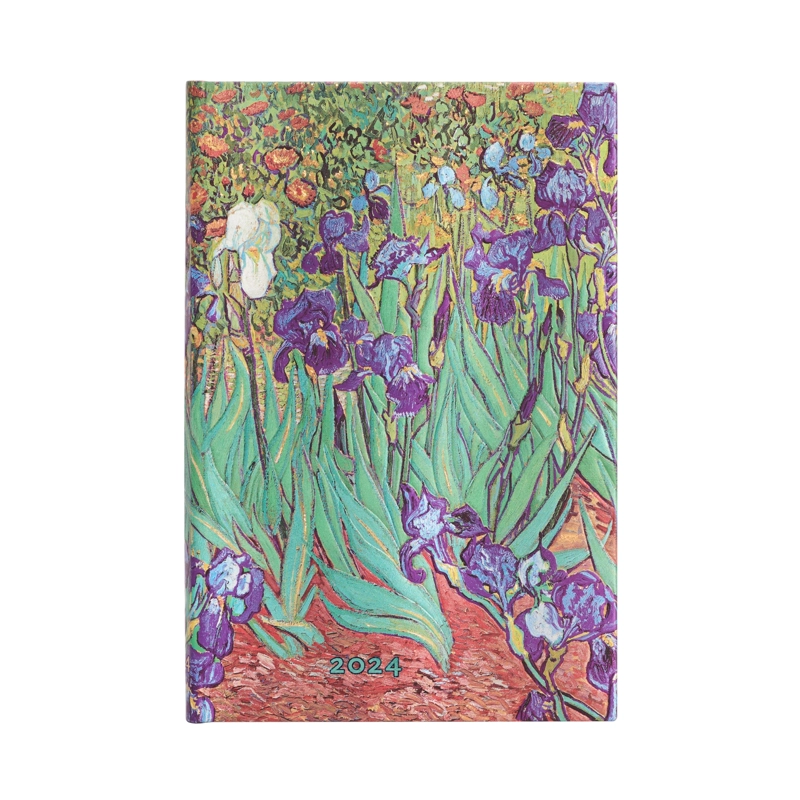AGENDA 2024 PAPERBLANKS VAN GOGH LOS LIRIOS T.DURA V SEMANA MINI - 1