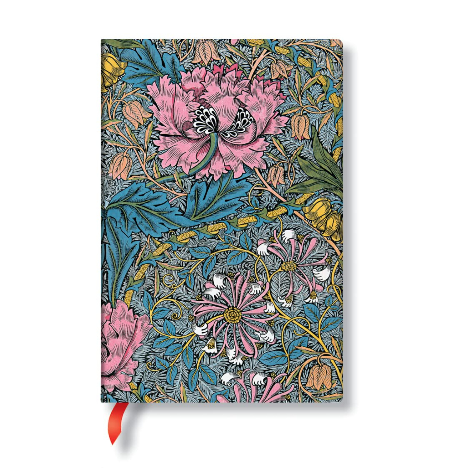 LIBRETA PAPERBLANKS WILLIAM MORRIS MADRESELVA T. DURA C/LINEAS MINI - 1