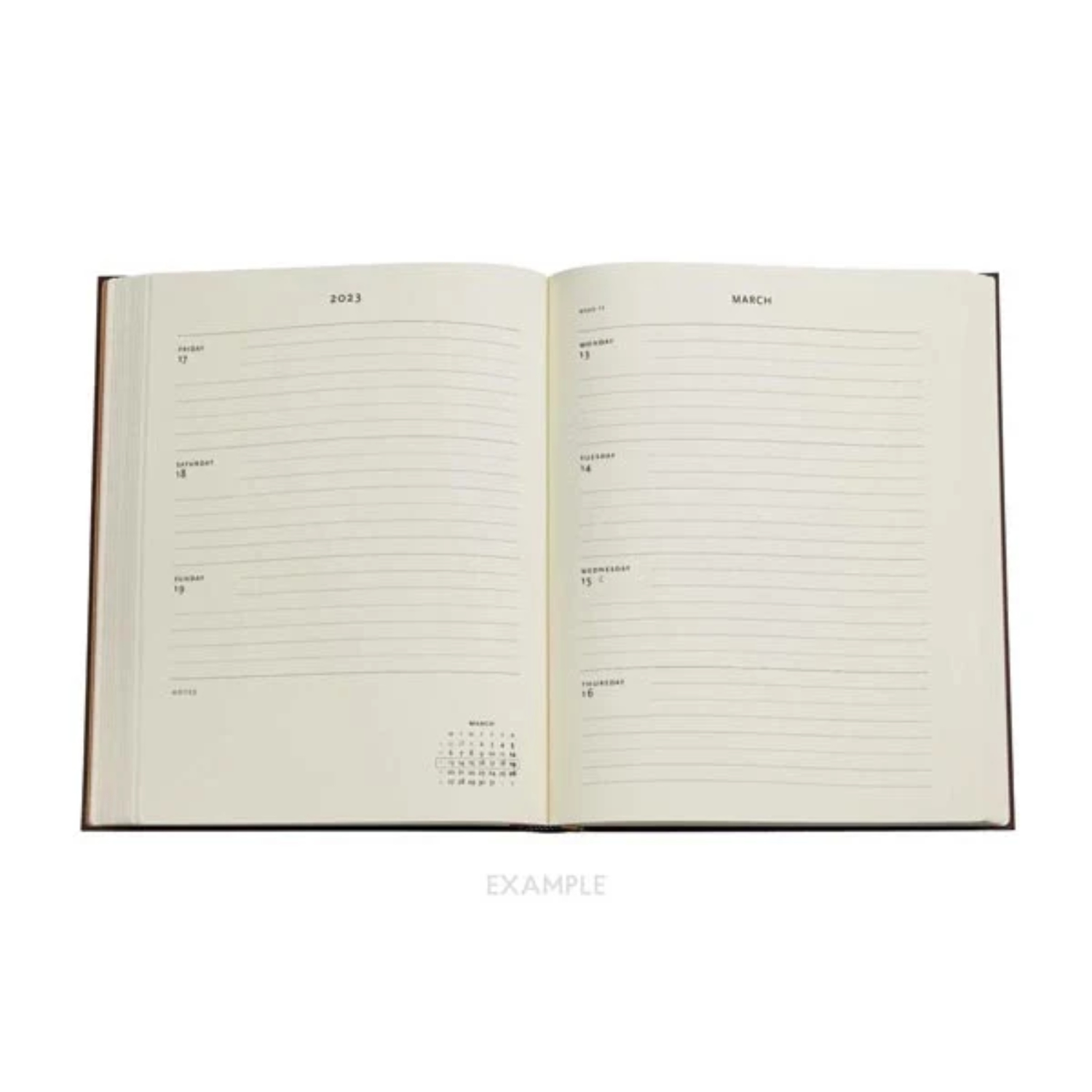 AGENDA 2024 PAPERBLANKS REINA RESTAURACION T.DURA VISTA SEMANAL ULTRA - 2