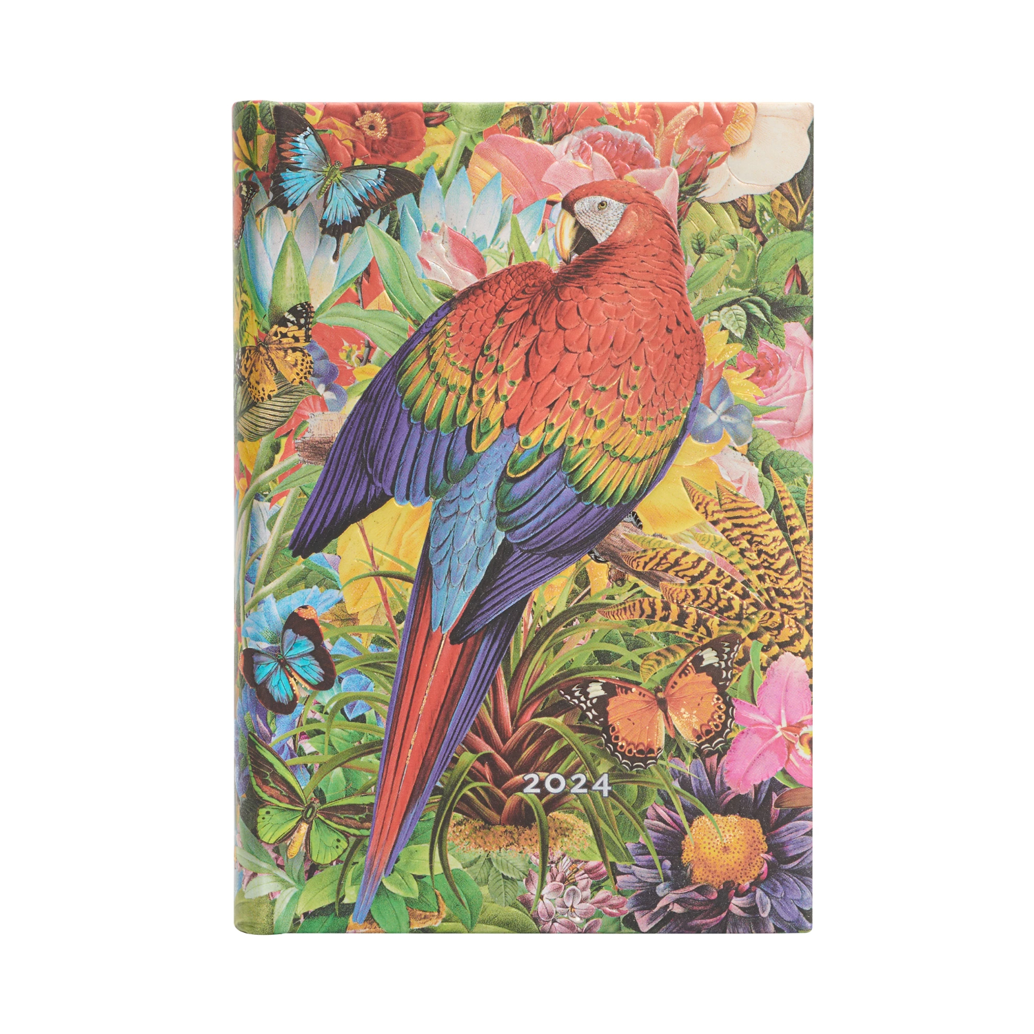 AGENDA 2024 PAPERBLANKS NATURALEZA JARDIN TROPICAL T.DURA VISTA DIA MINI