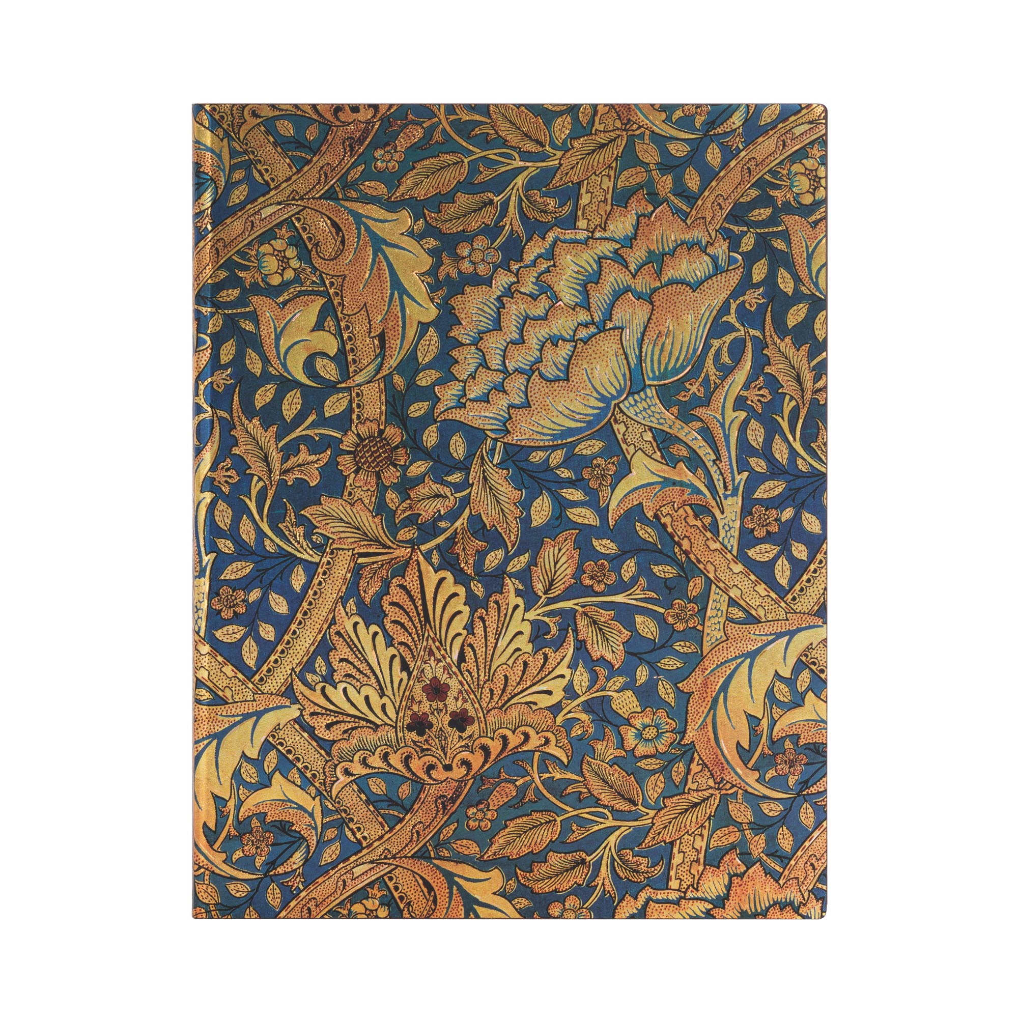 LIBRETA PAPERBLANKS WILLIAM MORRIS TAPA FLEXIBLE CON LINEAS ULTRA - 1